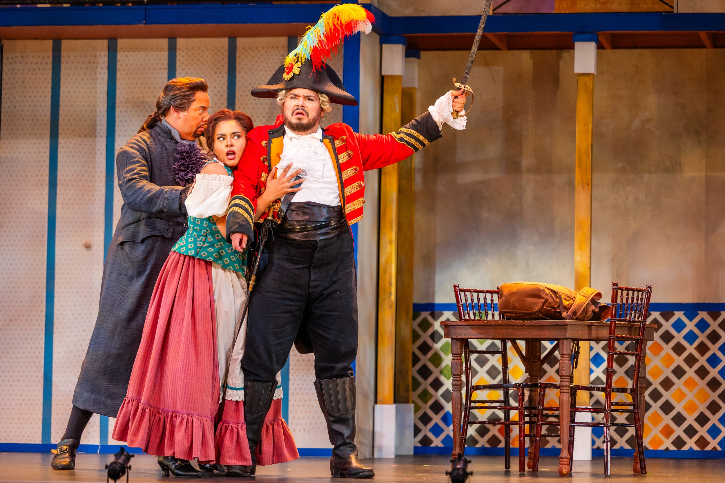 performing as a Berta in Rossini's "Il barbiere di Siviglia" | Charlottesville Opera (2026) | photos by Reittig & Co.