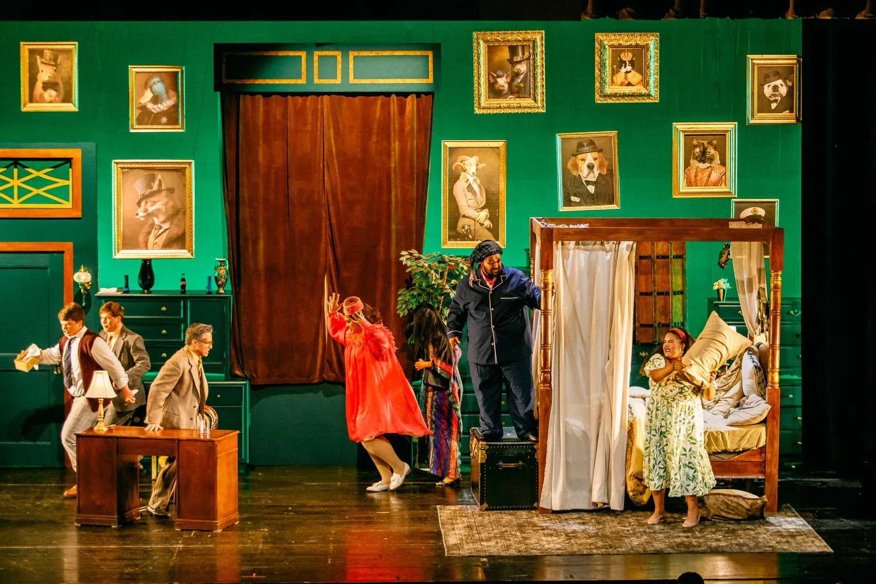 Nella in Puccini's "Gianni Schicchi" | Finger Lakes Opera (2024) | photos by Kelly Kester | Gerard Floriano, conductor + Stephanie Havey, director