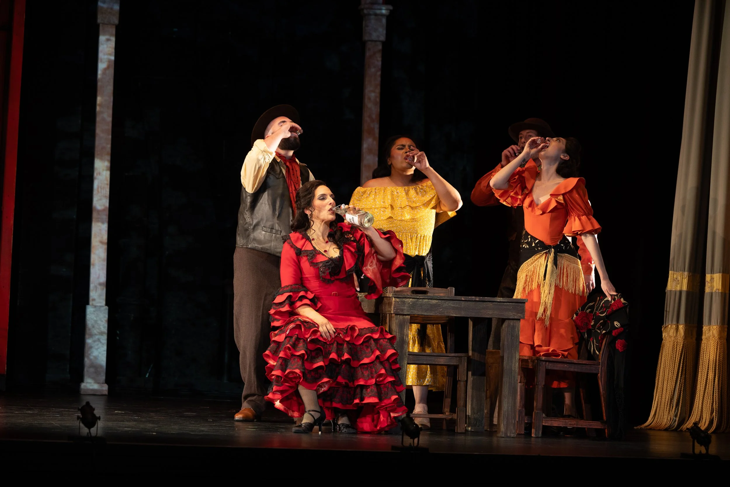 Frasquita in Bizet's "Carmen" | Charlottesville Opera (2025) | photos by Rettig & Co | Brian DeMaris, conductor + Cara Consilvio, director