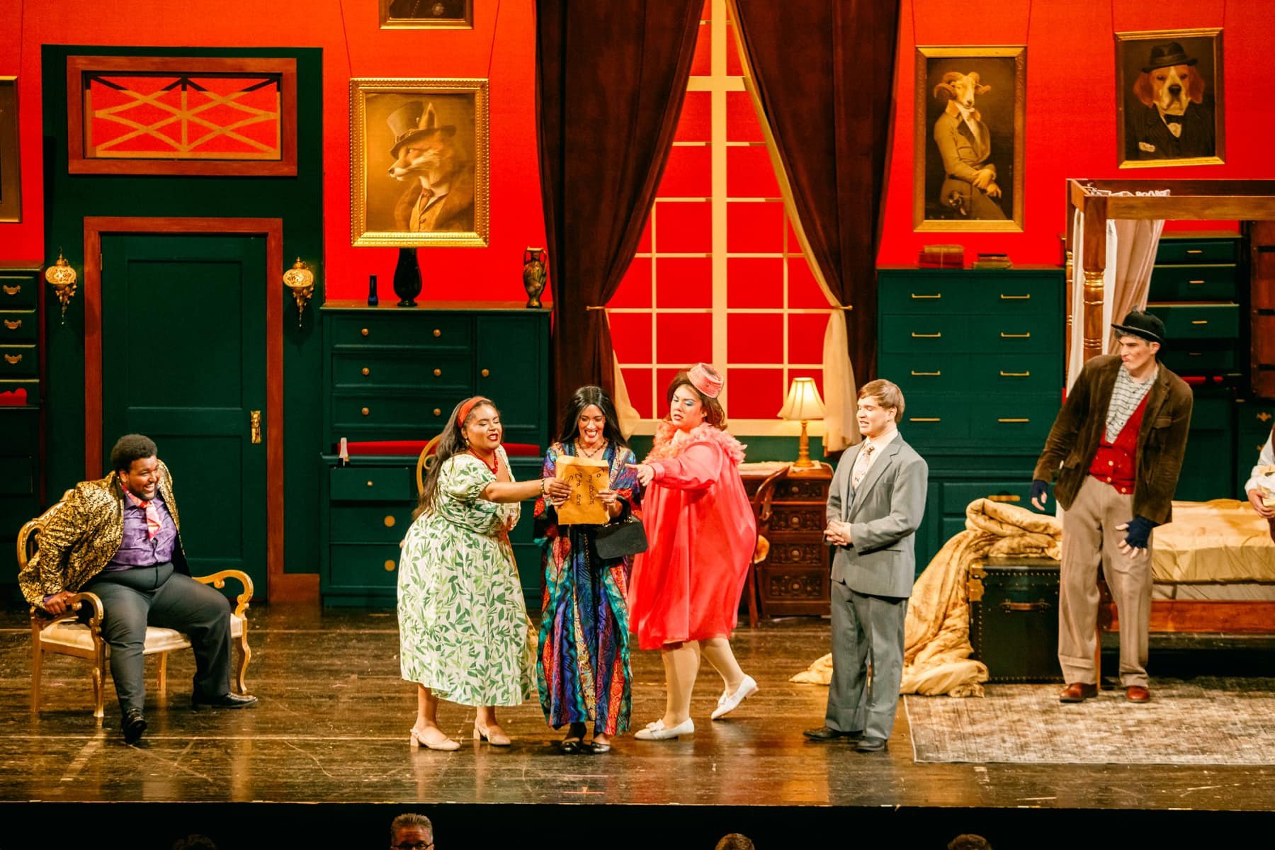 Nella in Puccini's "Gianni Schicchi" | Finger Lakes Opera (2024) | photos by Kelly Kester | Gerard Floriano, conductor + Stephanie Havey, director