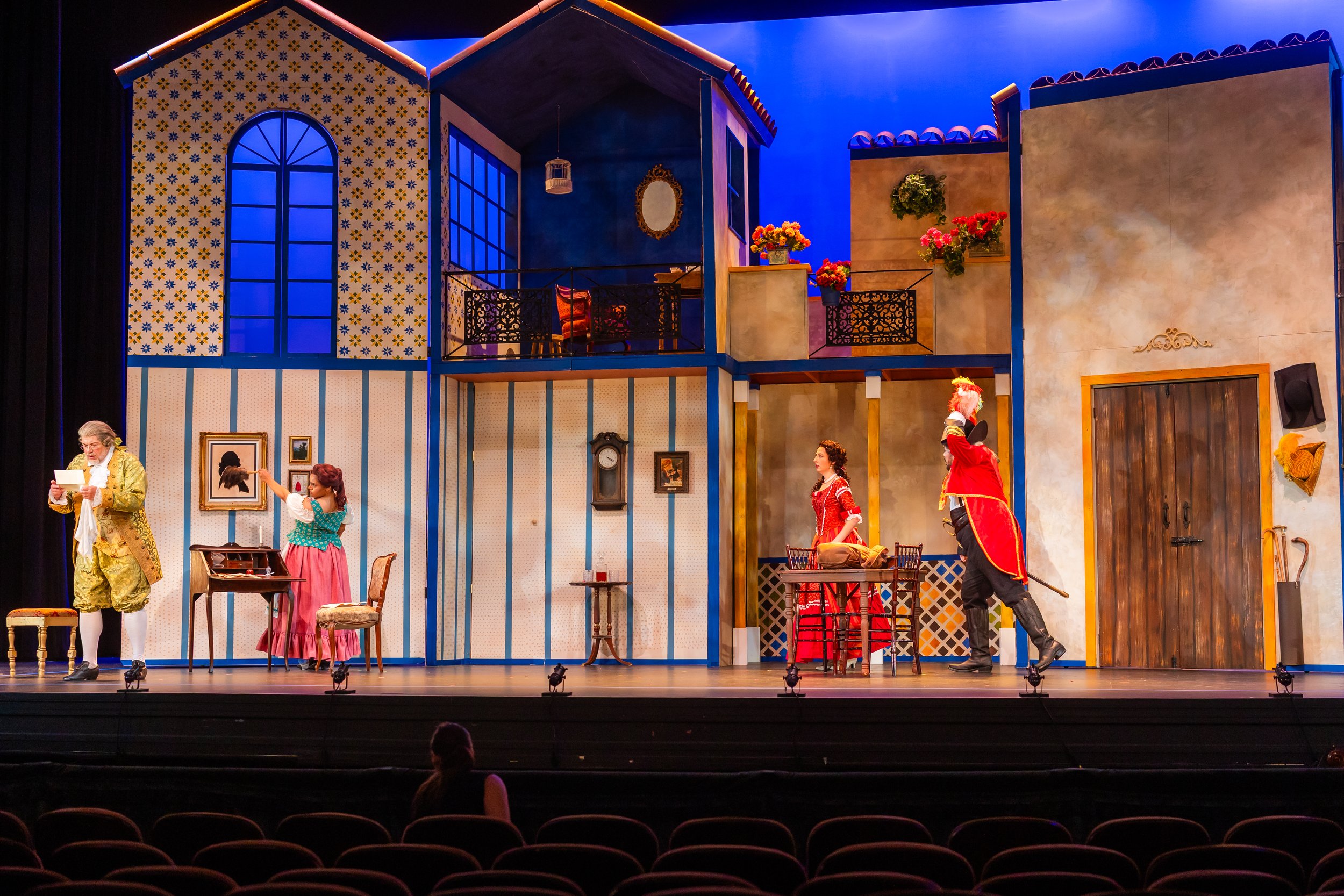 performing as a Berta in Rossini's "Il barbiere di Siviglia" | Charlottesville Opera (2026) | photos by Reittig & Co.