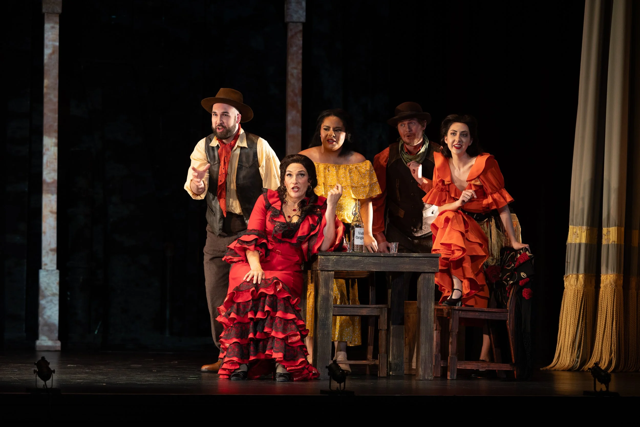 Frasquita in Bizet's "Carmen" | Charlottesville Opera (2025) | photos by Rettig & Co | Brian DeMaris, conductor + Cara Consilvio, director