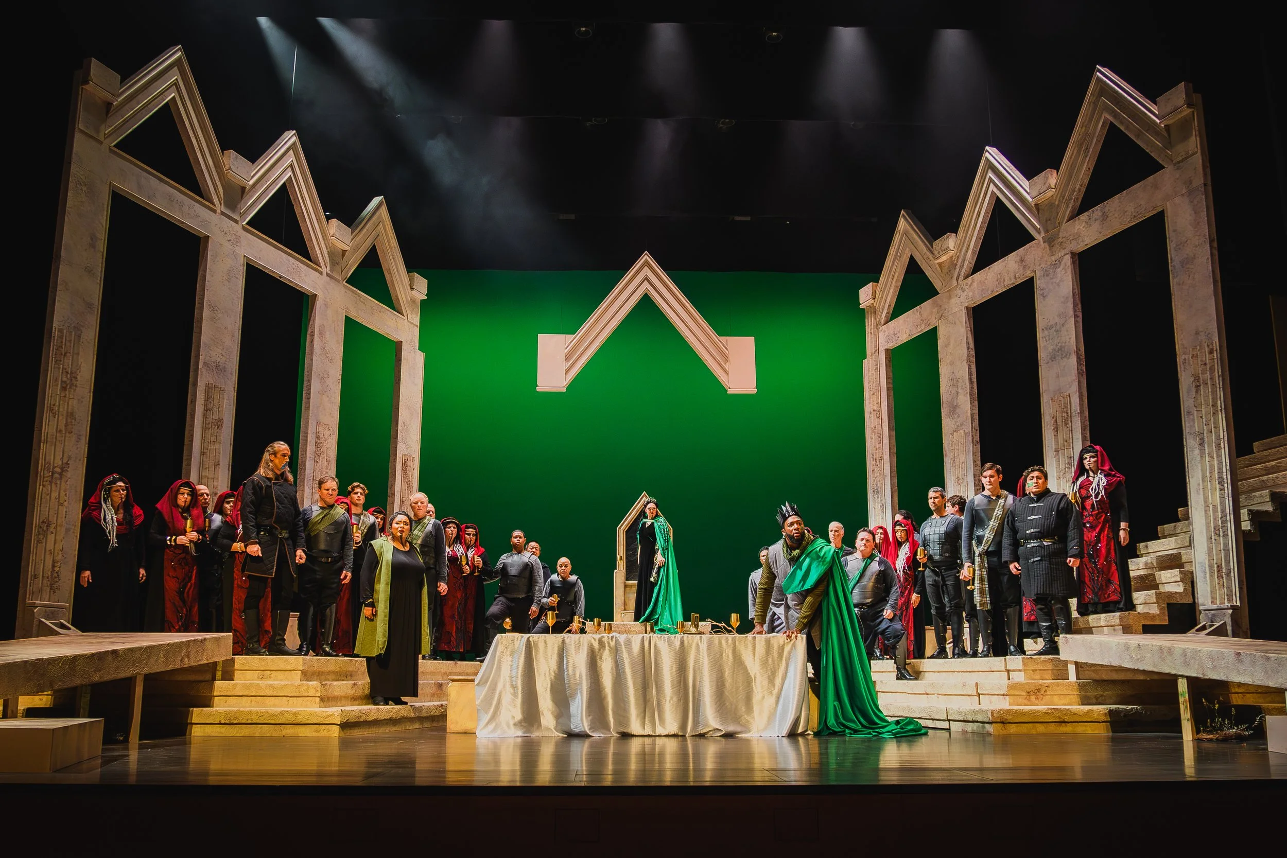 Lady-in-Waiting in Verdi's "Macbeth" | Opera Orlando (2025) | photos by Ashleigh Ann Gardner | Mark Sforzini, conductor + Matt Haney, director
