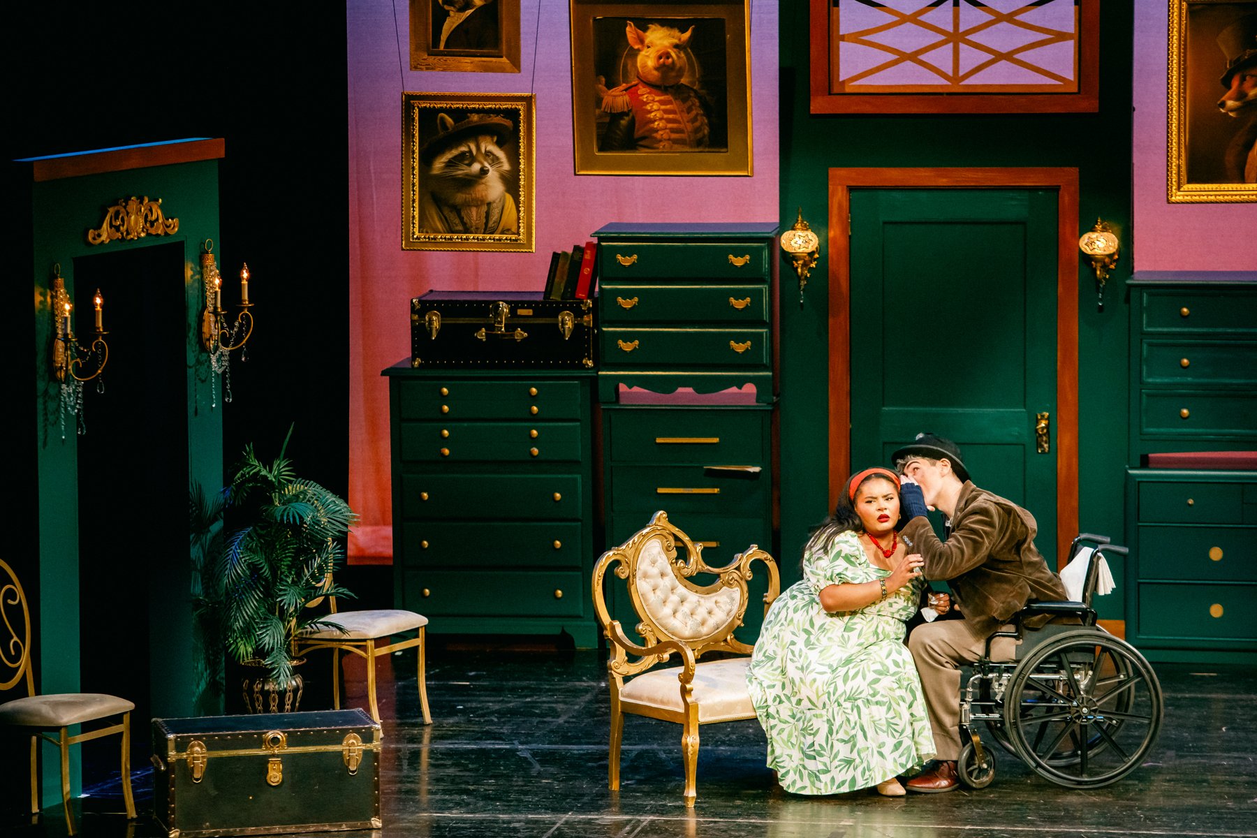 Nella in Puccini's "Gianni Schicchi" | Finger Lakes Opera (2024) | photos by Kelly Kester | Gerard Floriano, conductor + Stephanie Havey, director