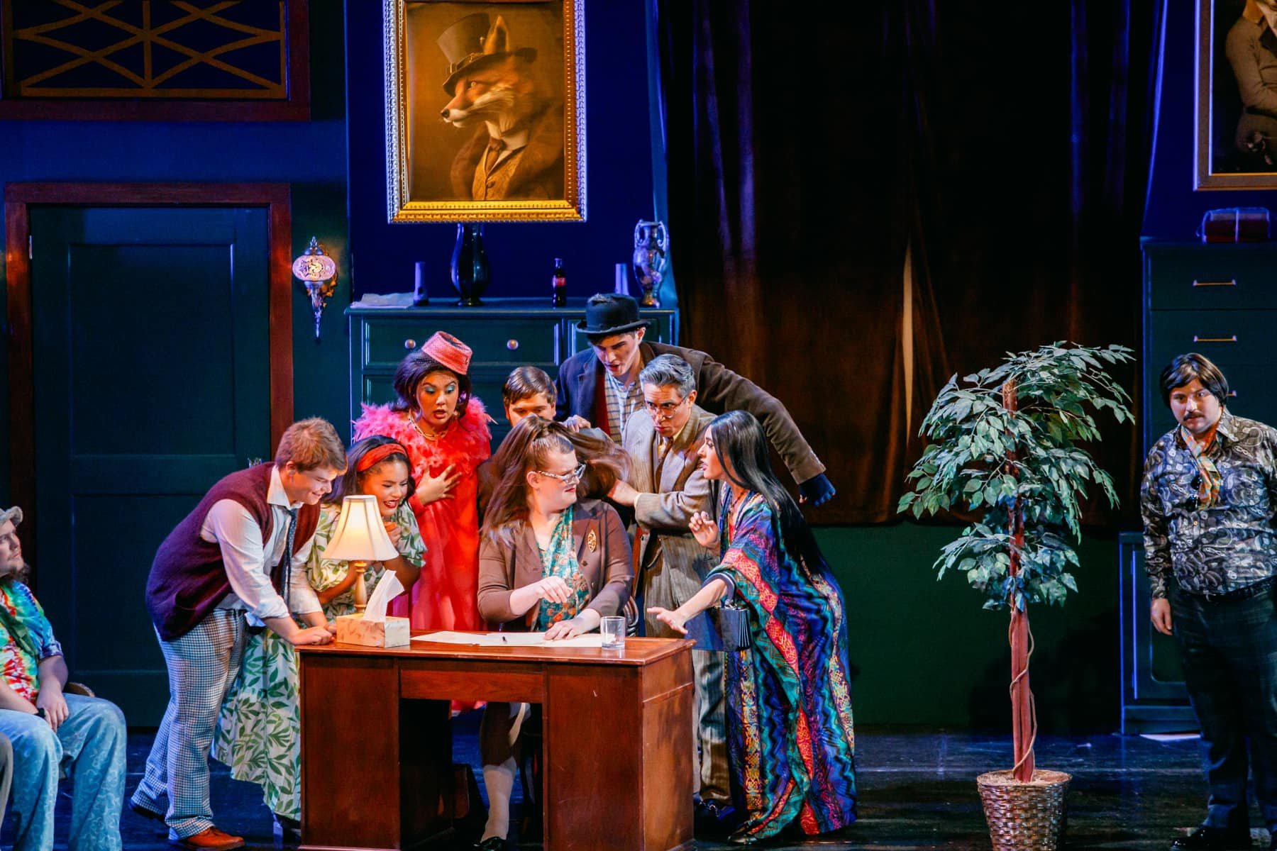 Nella in Puccini's "Gianni Schicchi" | Finger Lakes Opera (2024) | photos by Kelly Kester | Gerard Floriano, conductor + Stephanie Havey, director