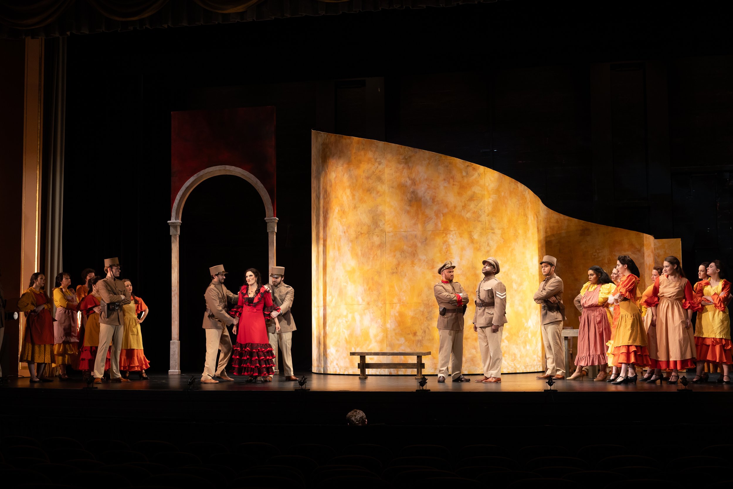 Frasquita in Bizet's "Carmen" | Charlottesville Opera (2025) | photos by Rettig & Co | Brian DeMaris, conductor + Cara Consilvio, director