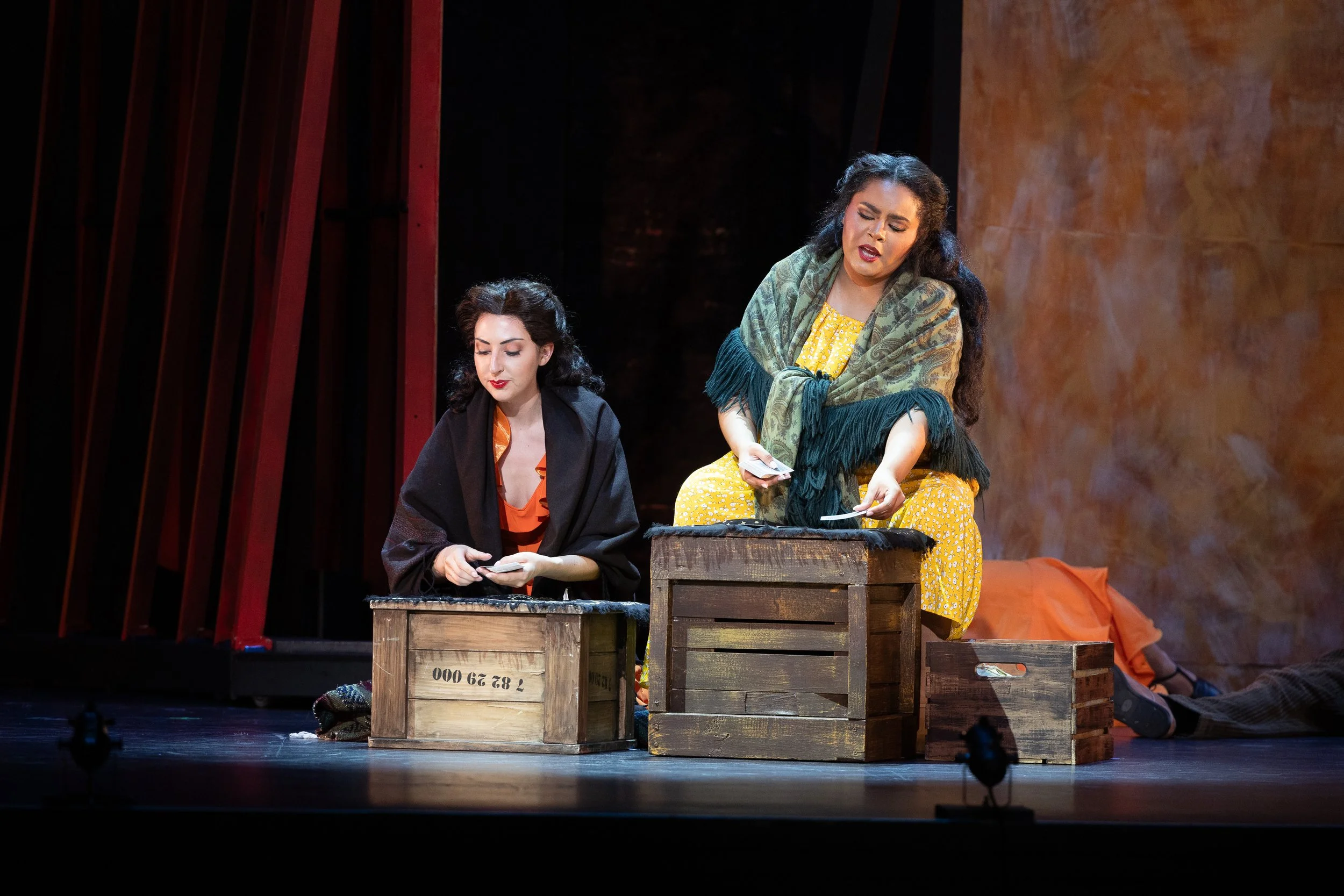 Frasquita in Bizet's "Carmen" | Charlottesville Opera (2025) | photos by Rettig & Co | Brian DeMaris, conductor + Cara Consilvio, director
