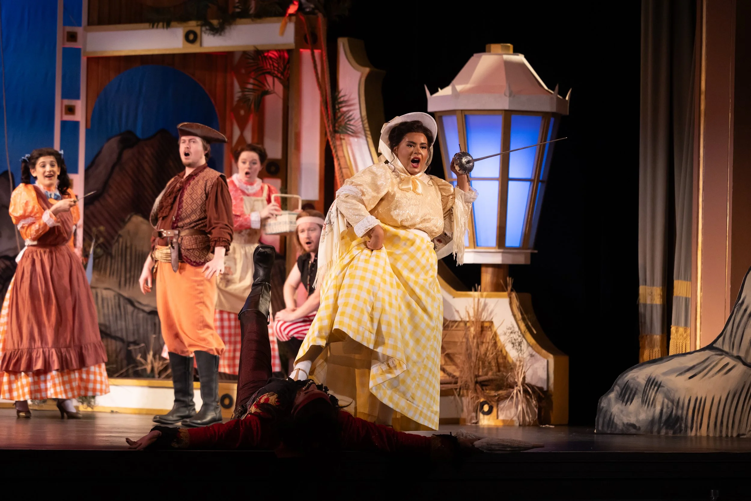 performing as Edith in Gilbert and Sullivan's "The Pirates of Penzance" | Charlottesville Opera (2025) | photos by Rettig & Co. | Brian DeMaris, conductor + Kyle Lang, director