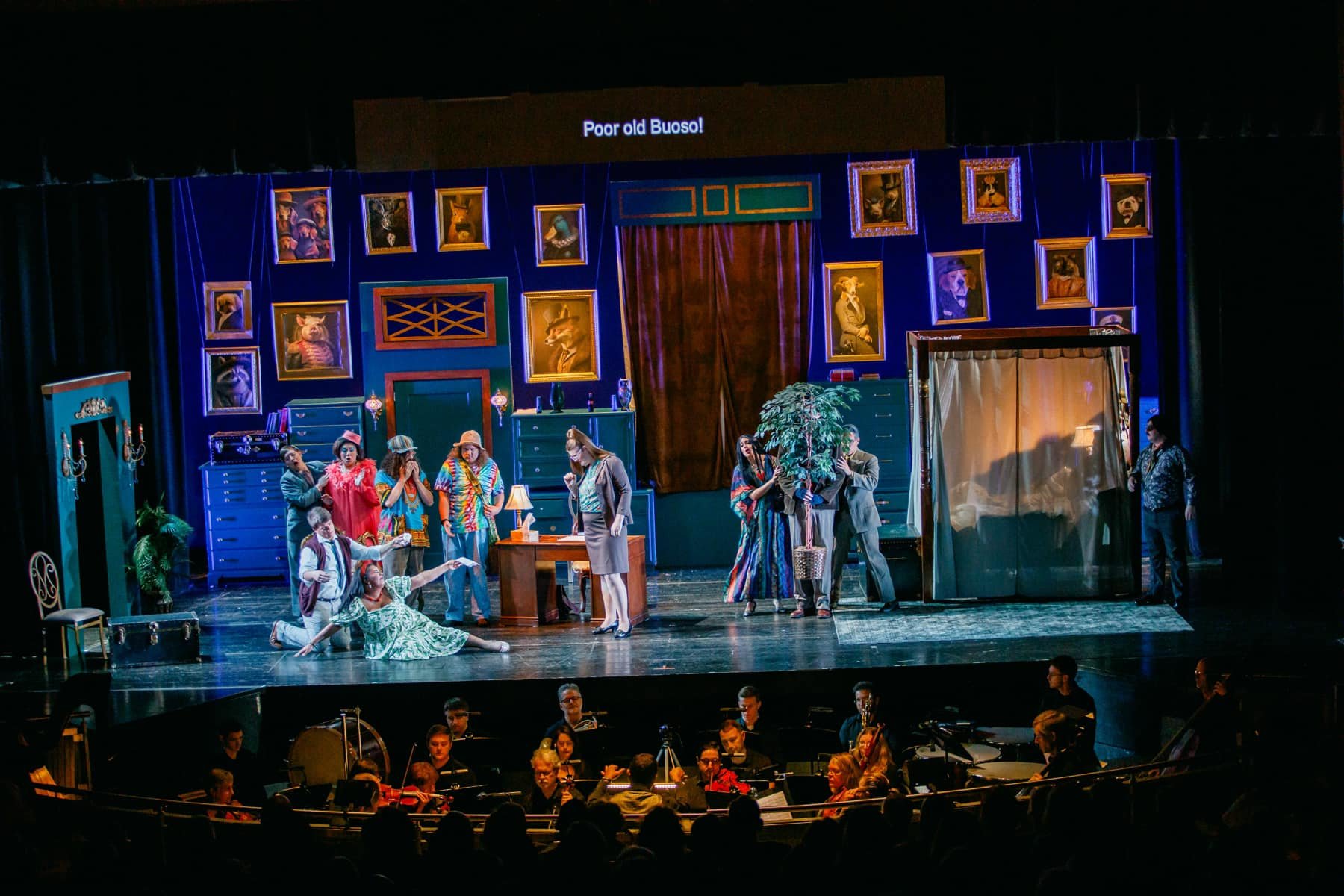 Nella in Puccini's "Gianni Schicchi" | Finger Lakes Opera (2024) | photos by Kelly Kester | Gerard Floriano, conductor + Stephanie Havey, director