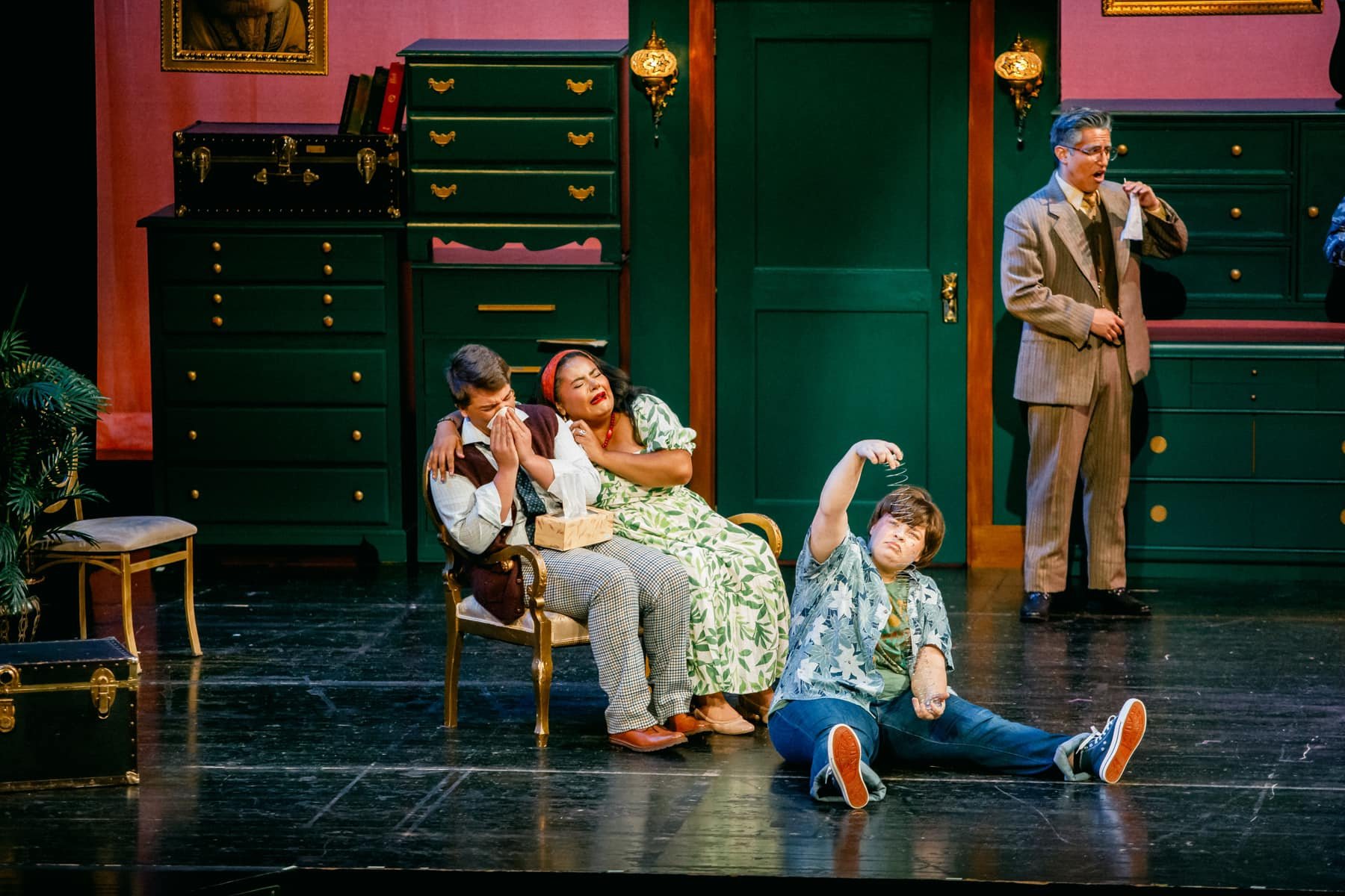 Nella in Puccini's "Gianni Schicchi" | Finger Lakes Opera (2024) | photos by Kelly Kester | Gerard Floriano, conductor + Stephanie Havey, director