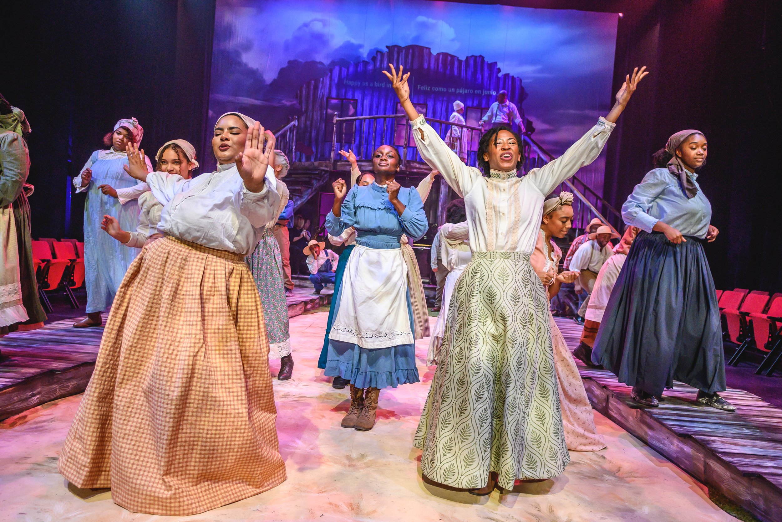 Lucy in Joplin's "Treemonisha" | Opera Orlando (2025) | photos by Ashleigh Ann Gardner | Dr. Everett McCorvey, conductor + Roberta Emerson, director
