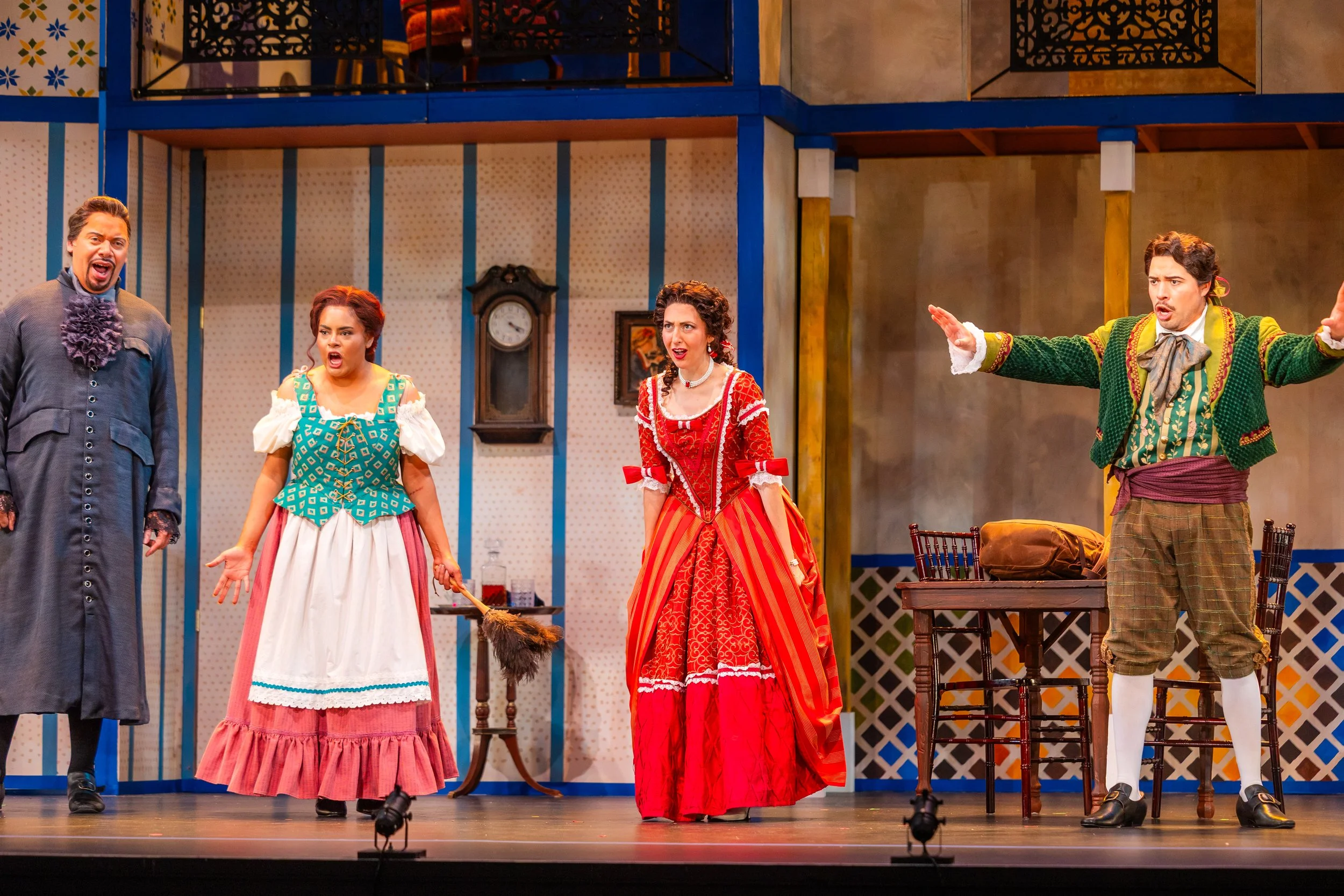 performing as a Berta in Rossini's "Il barbiere di Siviglia" | Charlottesville Opera (2026) | photos by Reittig & Co.