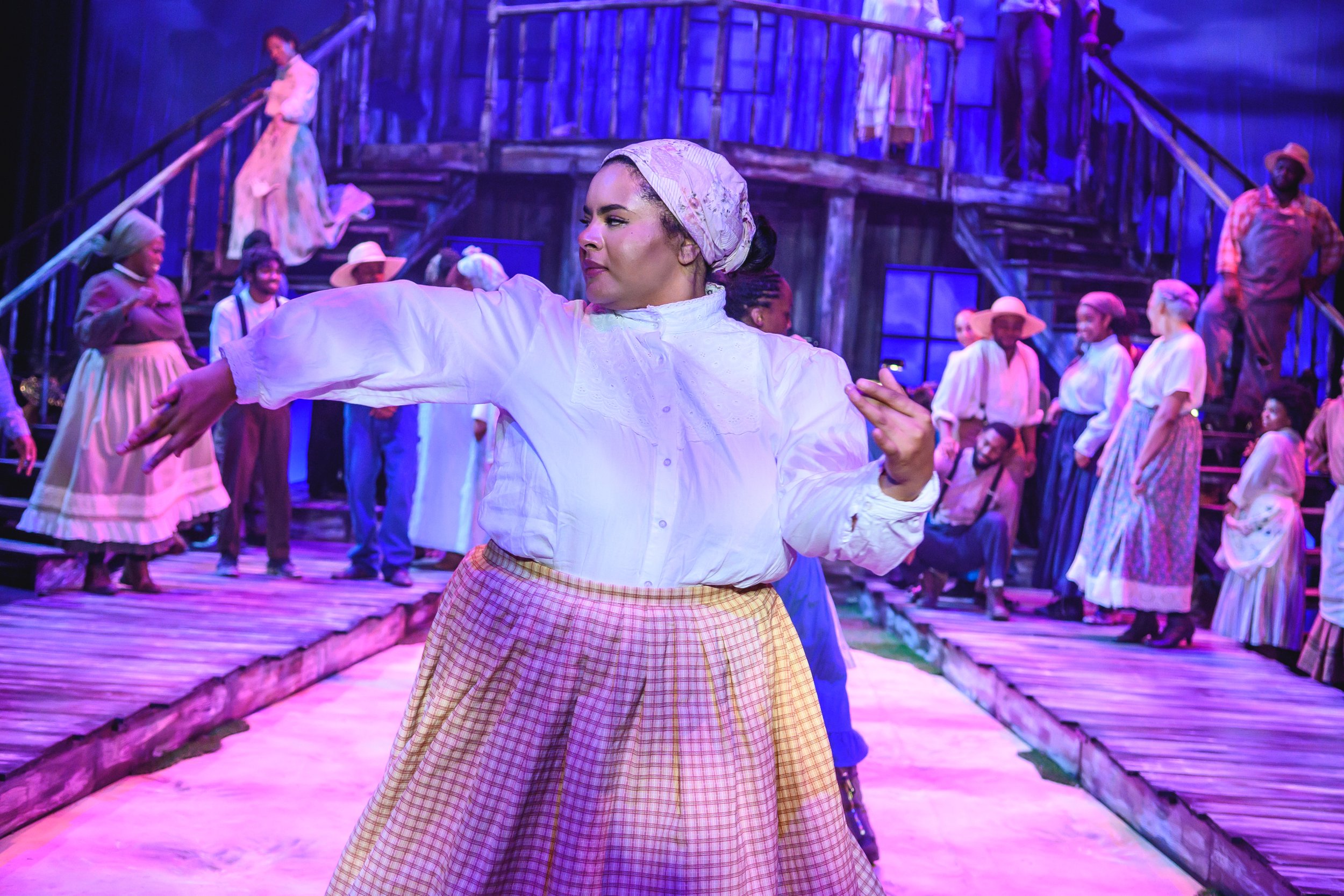 Lucy in Joplin's "Treemonisha" | Opera Orlando (2025) | photos by Ashleigh Ann Gardner | Dr. Everett McCorvey, conductor + Roberta Emerson, director