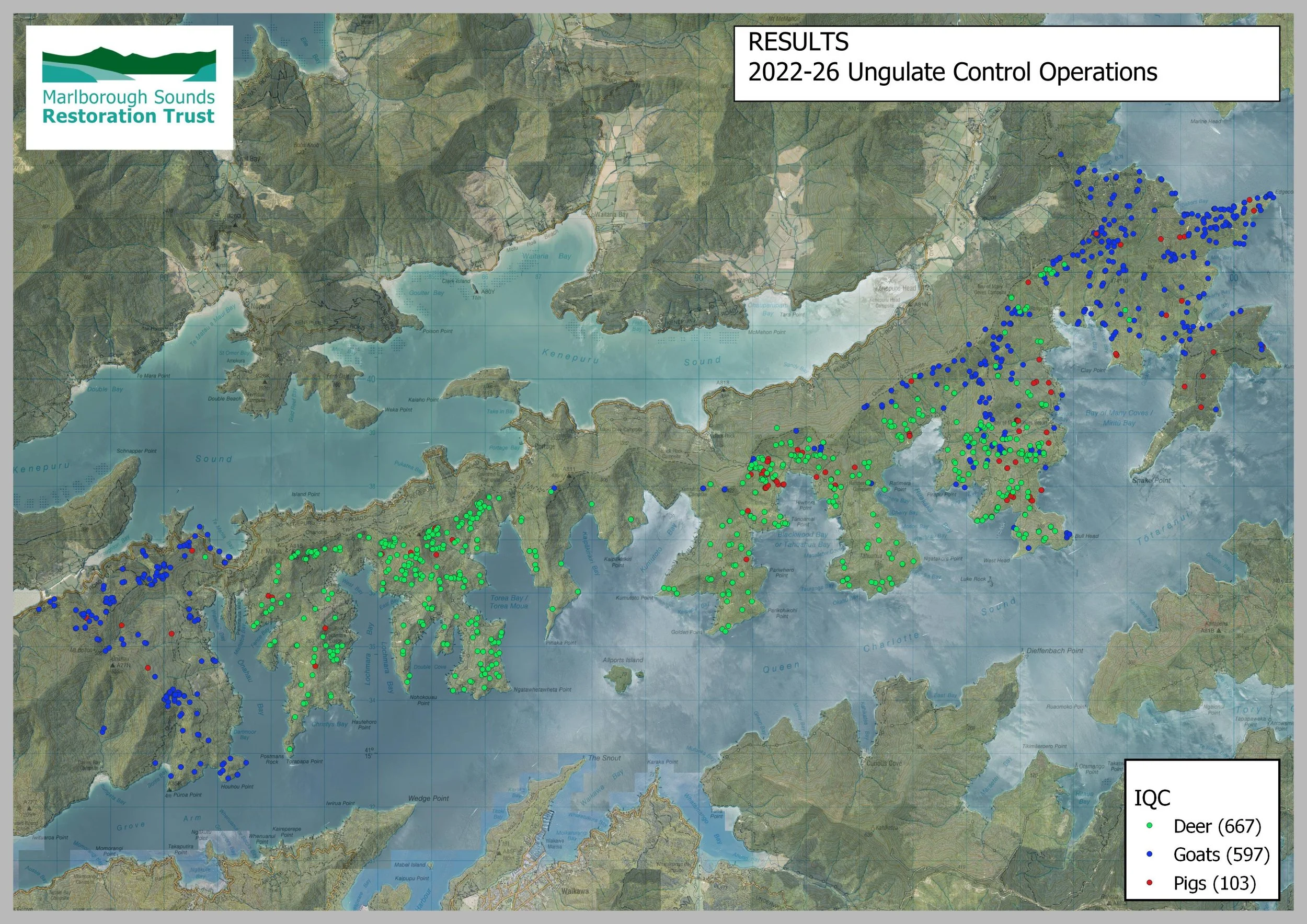 Queen Charlotte ungulate control operation complete