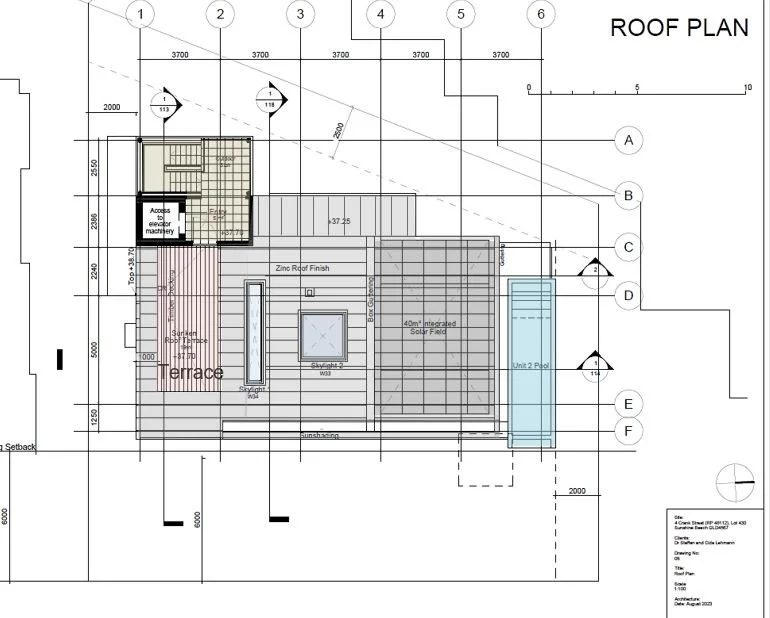 Roof plan