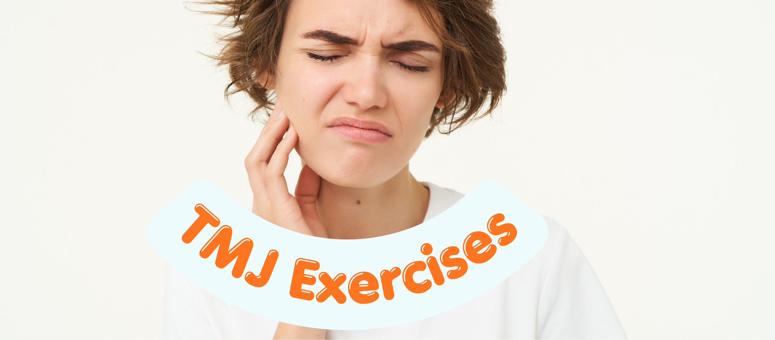 Exercises for temporomandibular joint (TMJ) problems.