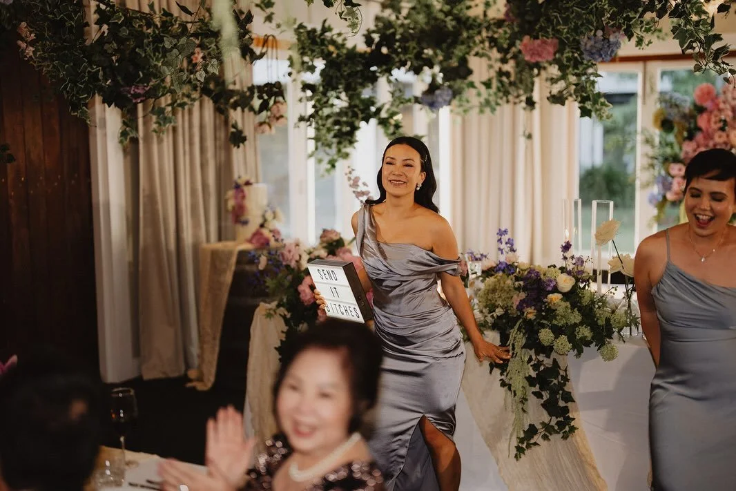 &ldquo;Send it, bitches&rdquo; 🍾😂 That was the motto for the wedding of the gorgeous @vicsvapodrops and @kaleidakim 

Complete with hilarious dance moves, absolute chaos, and a whole lot of people having the time of their lives.

And honestly it co