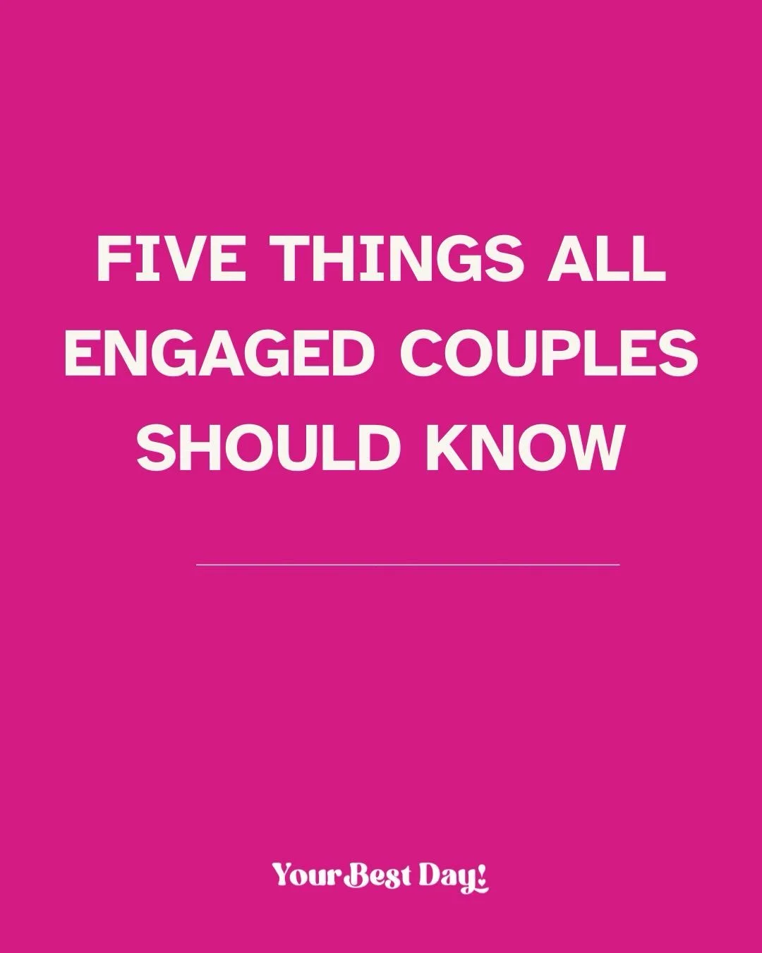 Wedding planning starting to feel like a competition you never signed up for? READ THIS 👀

Between everyone&rsquo;s opinions, Instagram and the pressure to make everything Pinterest Perfect, it&rsquo;s easy to forget what actually matters.

You don&
