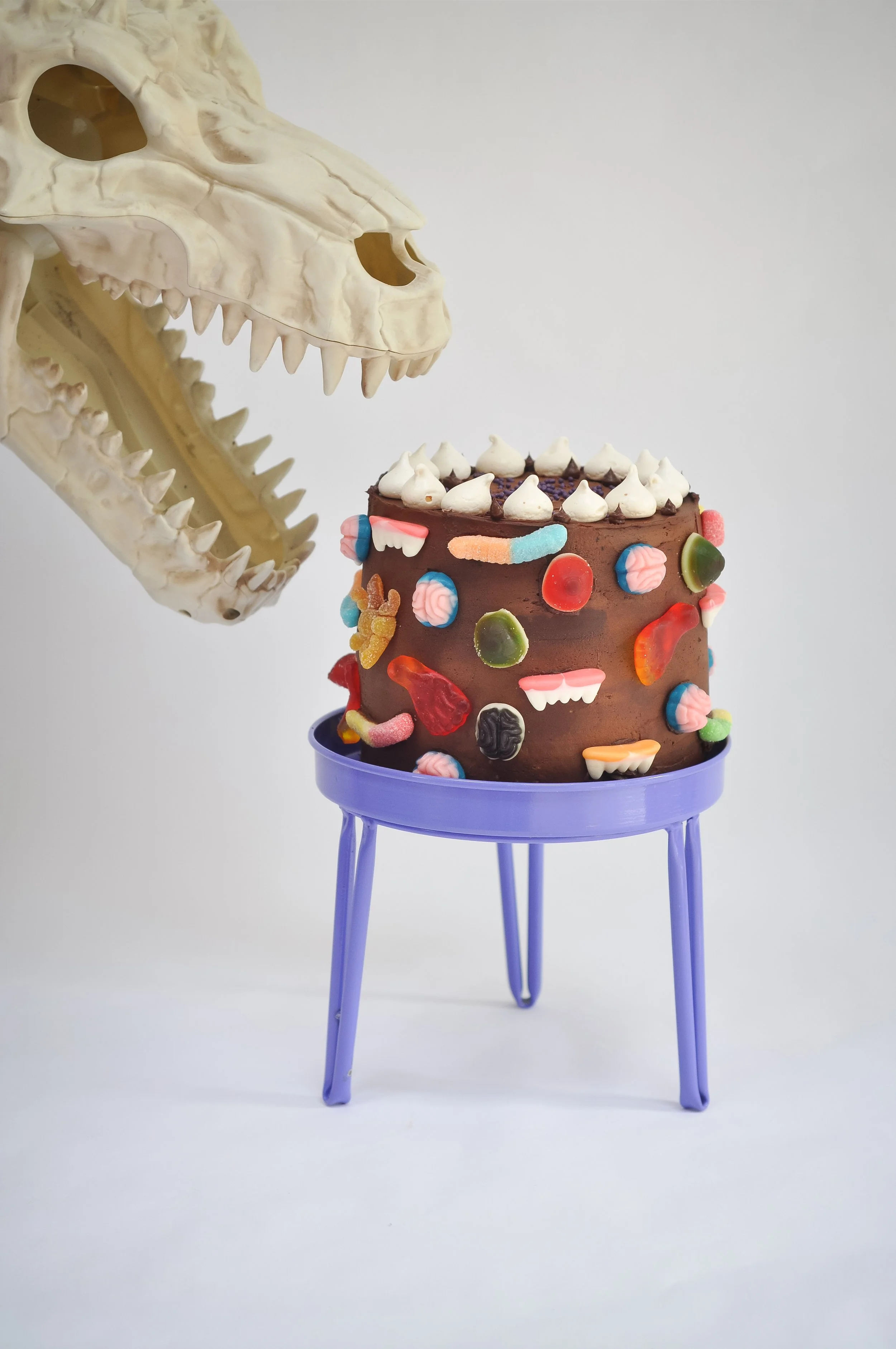 Spooky Rice Krispies Treat Cake