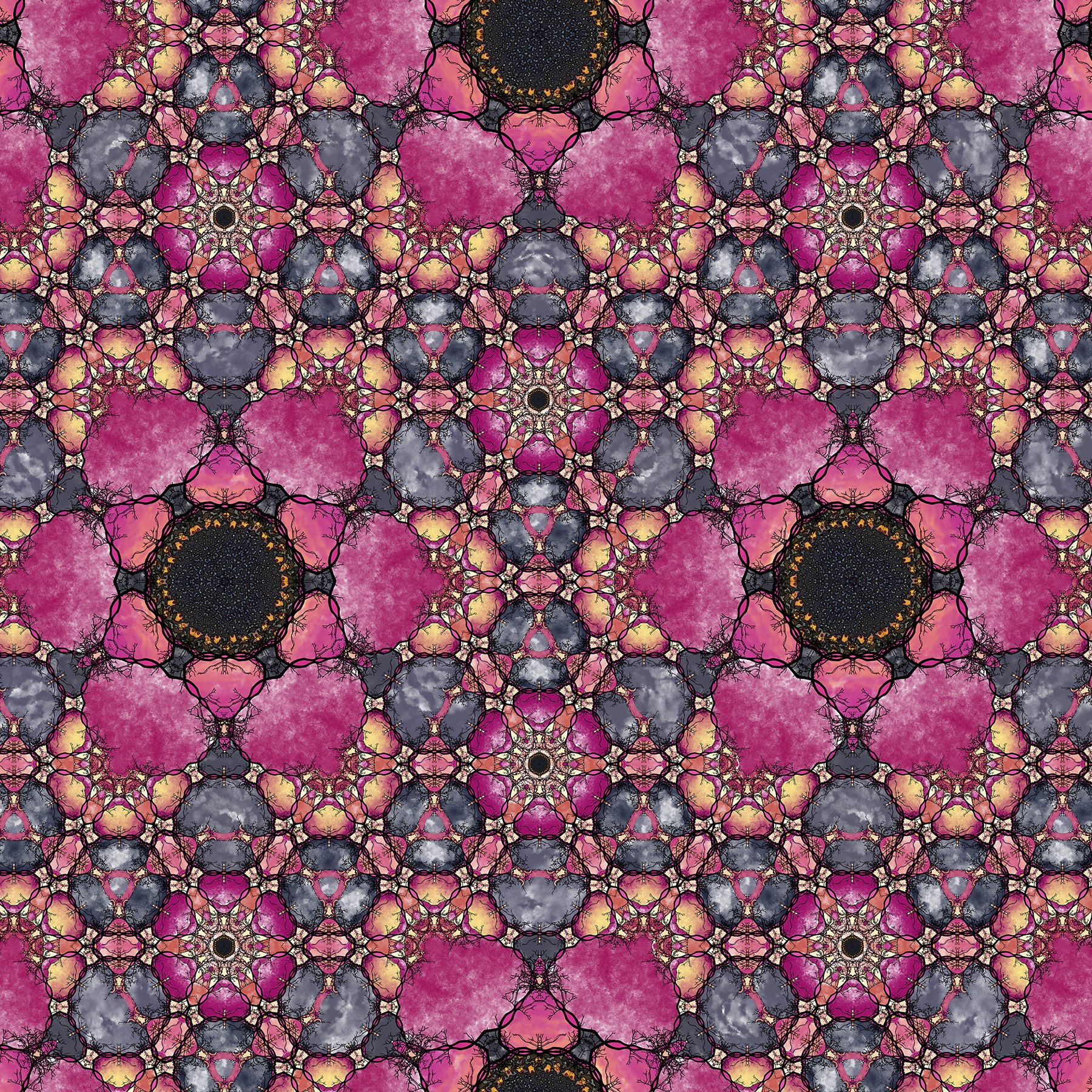 Branchy Circles rich rose big petals small.jpg