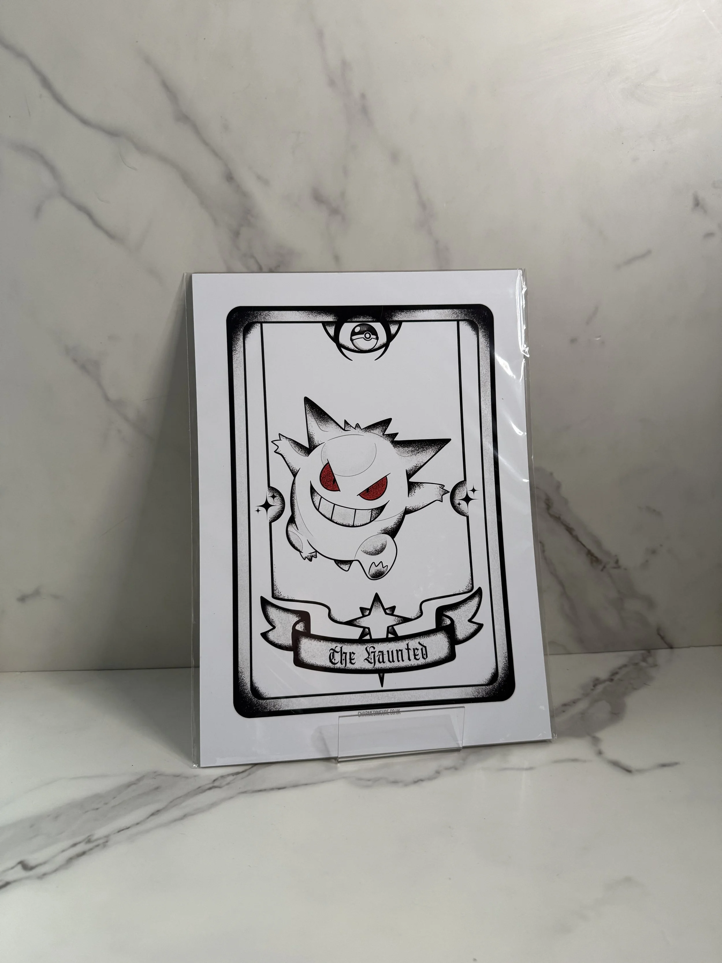 A4 Tarot Print - The Haunted