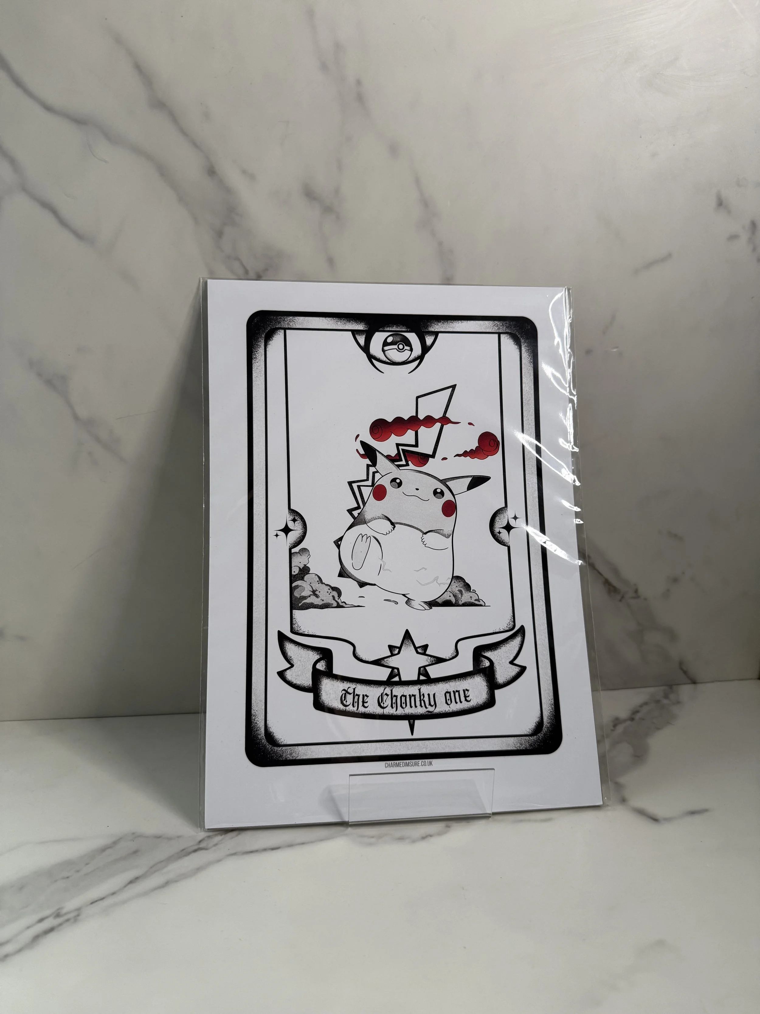 A4 Tarot Print - The Chonky One