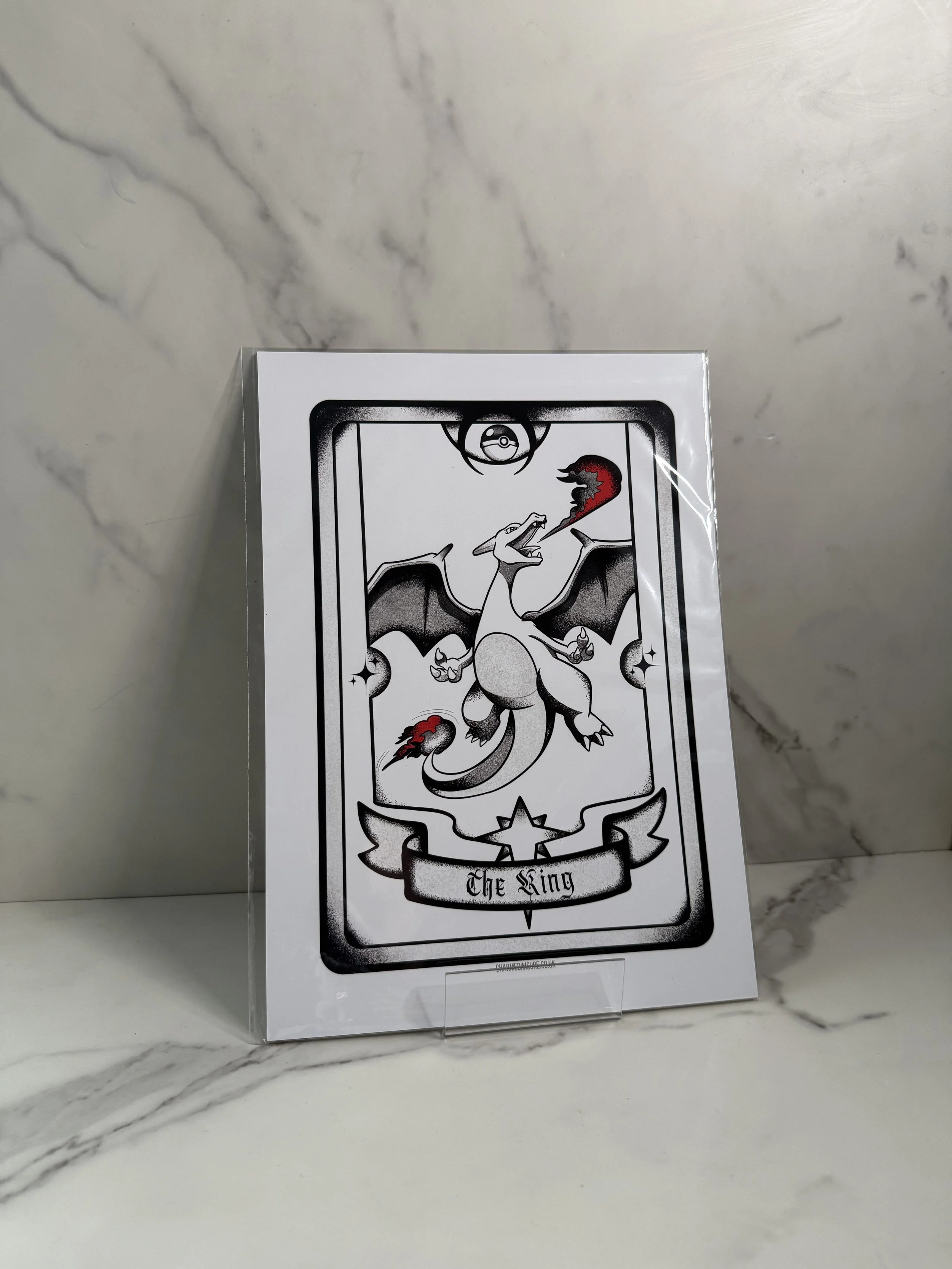 A4 Tarot Print - The King