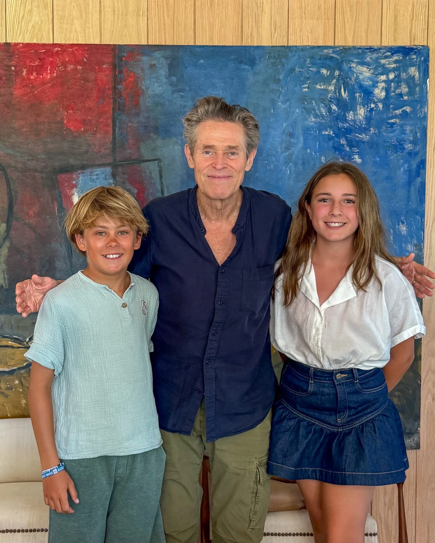 🍿 Student-journalists in conversation with a legend.

Le&oacute;n and Fini sat down with Willem Dafoe for the latest edition of The Heron, alongside director Gast&oacute;n Solnicki, who were both in town presenting their new film &lsquo;The Souffleu