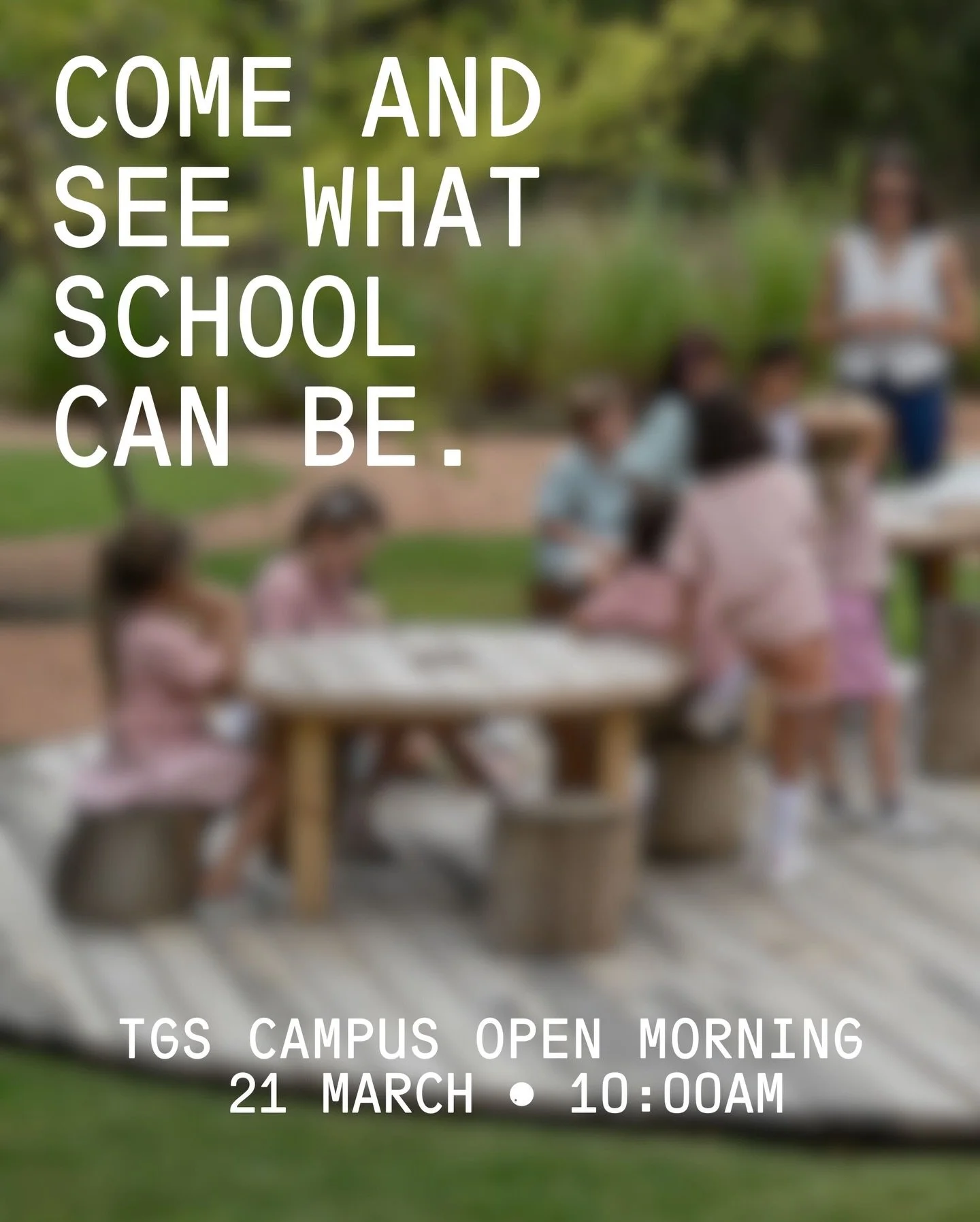 School can be a place of wonder, belonging, and purpose.

Come and experience it for yourself &mdash; and discover what&rsquo;s coming next at TGS, including our new world-stage Secondary buildings by @rosanboschstudio opening in 2027.

Campus Open M