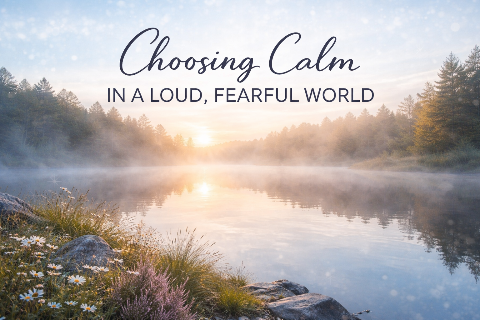 Choosing Calm in a Loud, Fearful World