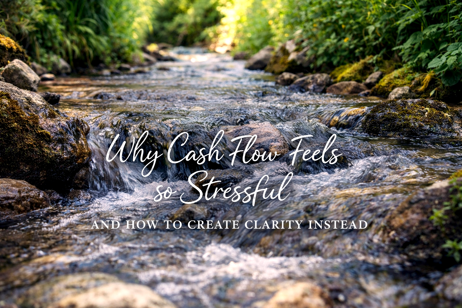 Why Cash Flow Feels So Stressful (And How to Create Clarity Instead)