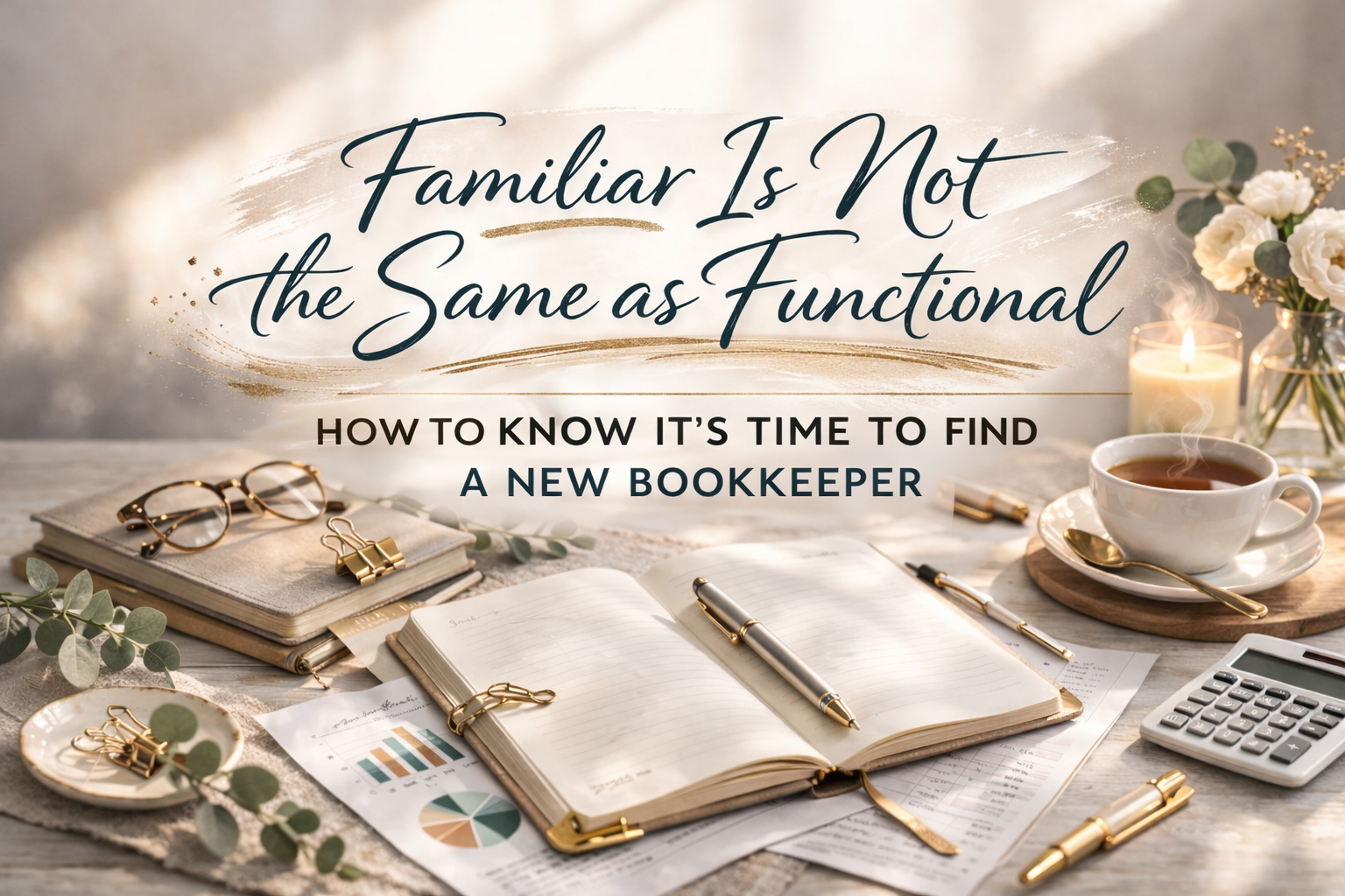 How to Know It’s Time to Find a New Bookkeeper (Without Panicking)