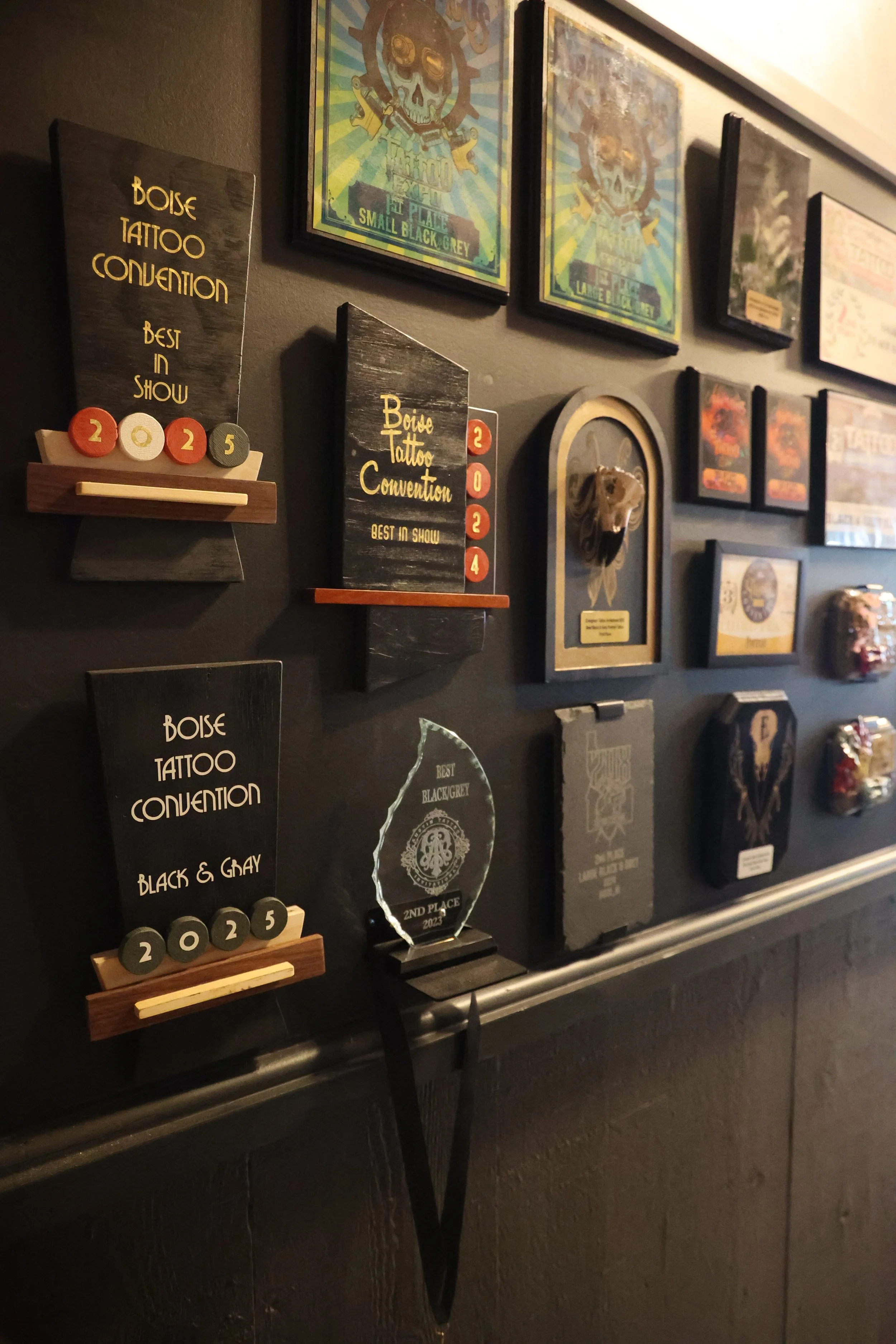 Tony Ritter: Award Winning Tattoo Artist across multiple conventions across the country: 