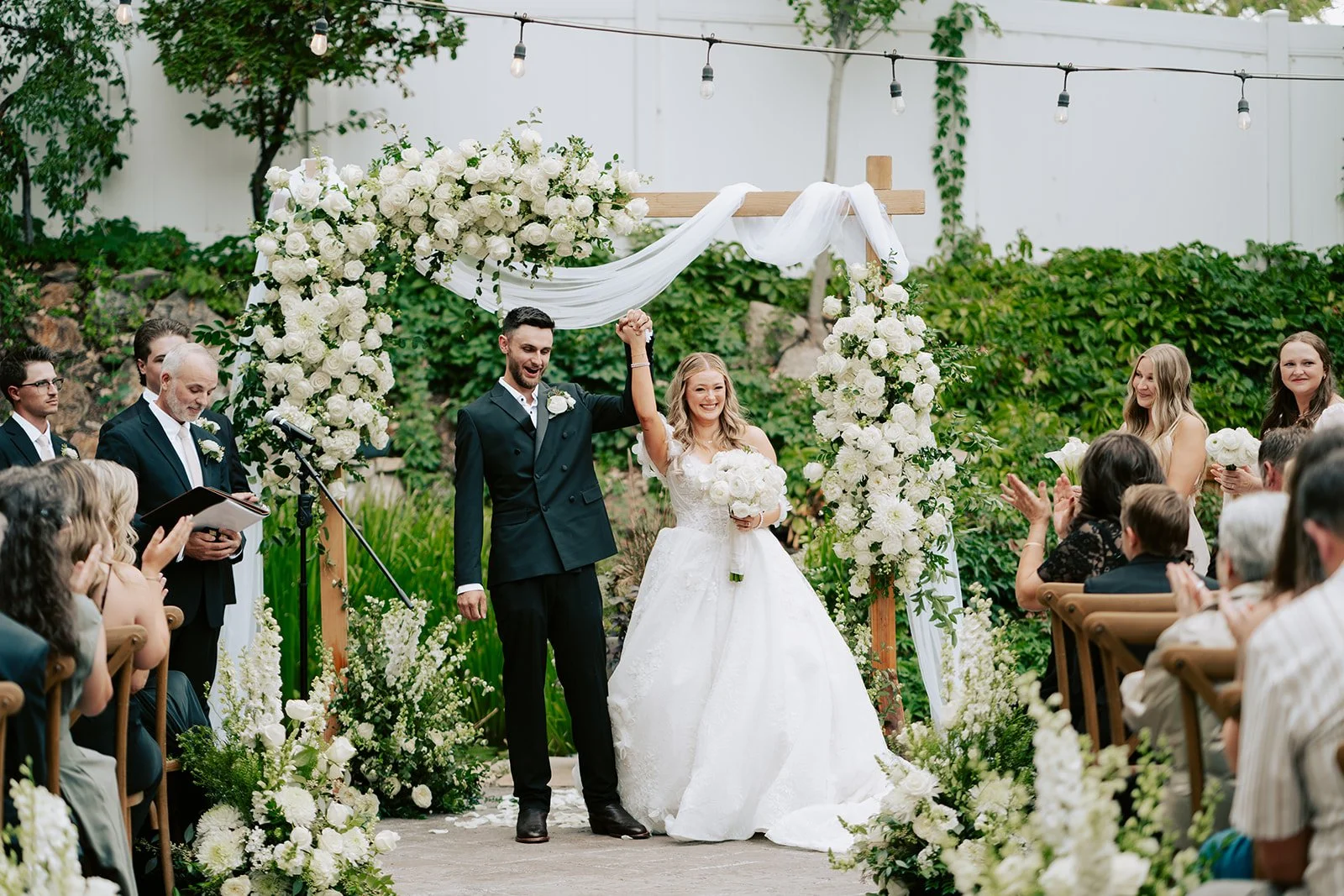 Wedding day portraits at Utah's Plum and Pine Wedding Venue - by Salt Lake City wedding photographer Poise & Ivy Imagery