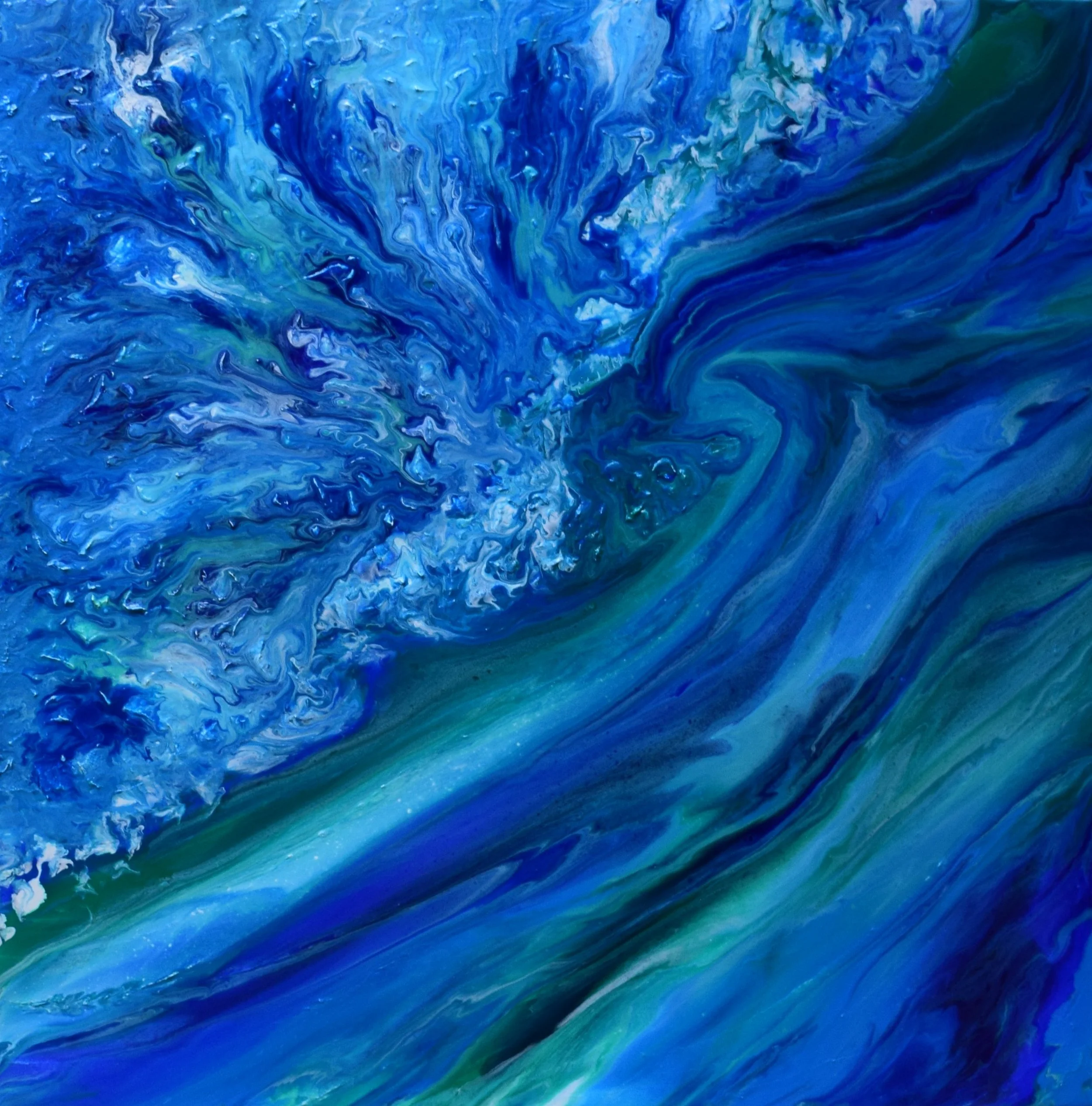 Blue Tide, 36 x 36, $750, Debbie Tracey.JPG
