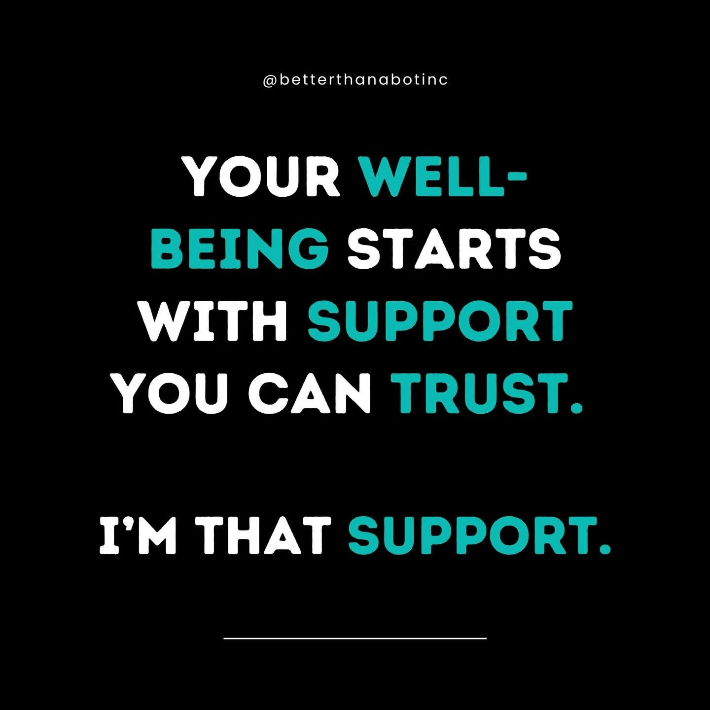Start 2026 off with the support you need!

@betterthanabotinc is here to provide reliable, personalized assistance so you can reclaim your time, stay organized, and feel truly supported. From running errands and managing appointments to digital organ