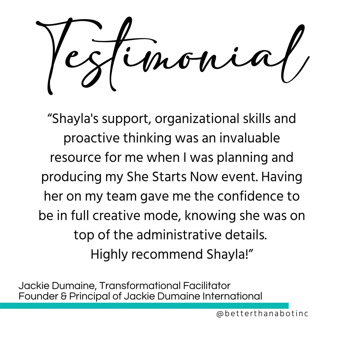 I had the opportunity to work with @jackiedumaine so early in my business journey, and being part of She Starts Now brought such a strong sense of excitement, encouragement, and possibility for what I was building.

It was truly a joy to help bring h