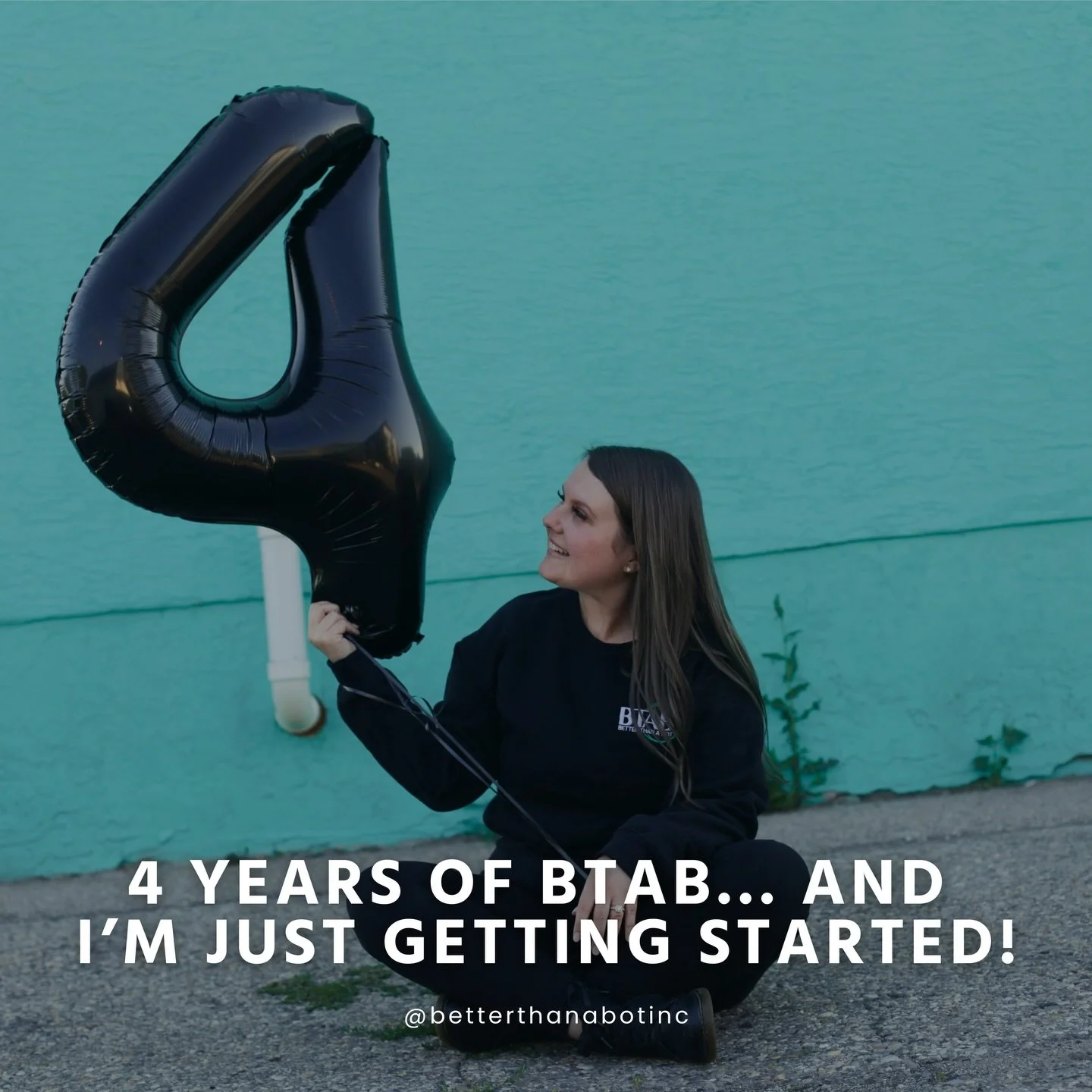 4 years ago today Better Than A Bot was born! 🎉 

I still remember how uncertain it all felt, starting a business in the middle of a pandemic with no safety net, just a big idea and a lot of nerves.

Four years later, I&rsquo;ve had the privilege of