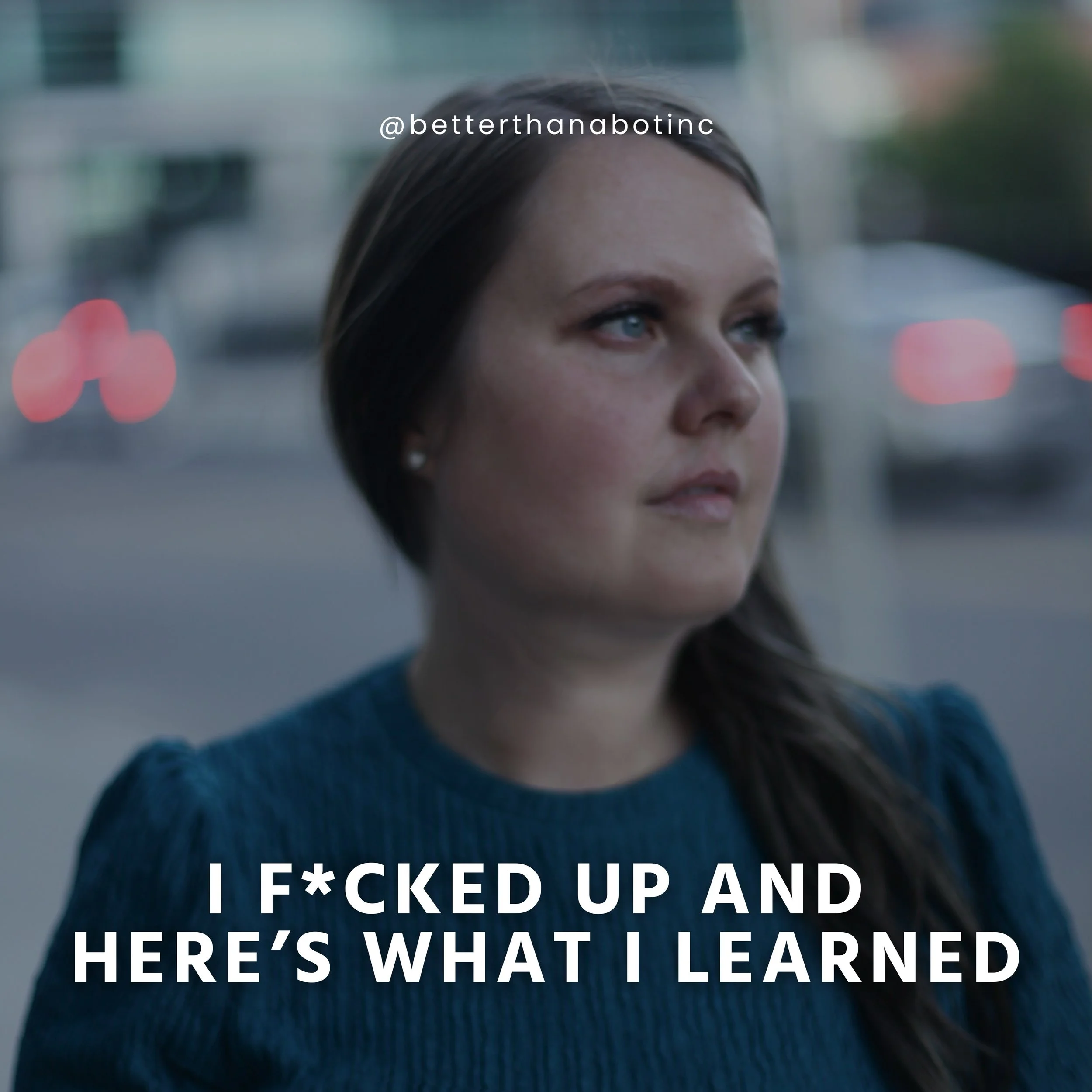 One of the hardest parts of running a business is admitting when you got something wrong.

Recently, I had to step back from a client project after realizing I had underestimated the true scope of the work. I genuinely wanted to help and tried hard t