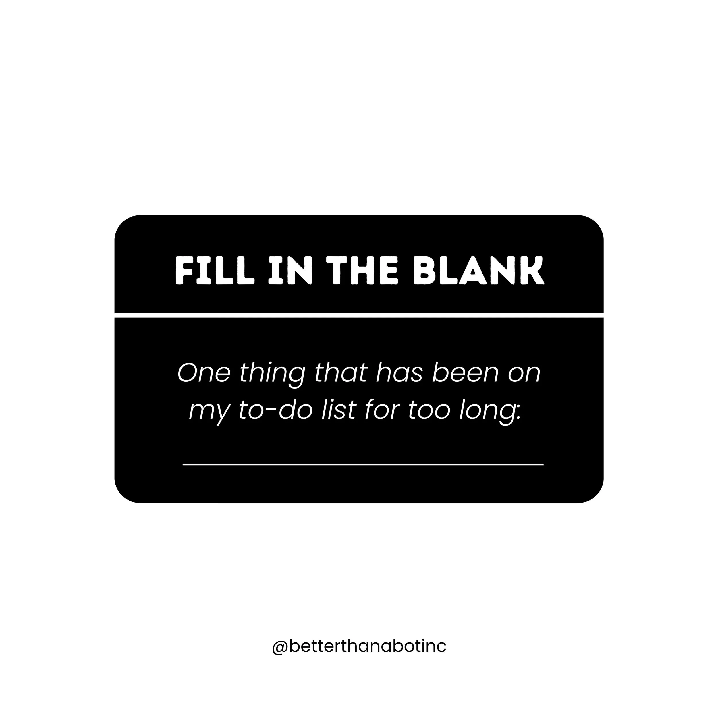 The longer something sits on a to-do list, the more mental weight it tends to carry. This is why clearing even one lingering task can feel like such a relief.

What is yours? Let me know in the comments! ✨

#MentalLoad
#WorkLifeBalance
#YYC 
#ToDoLis
