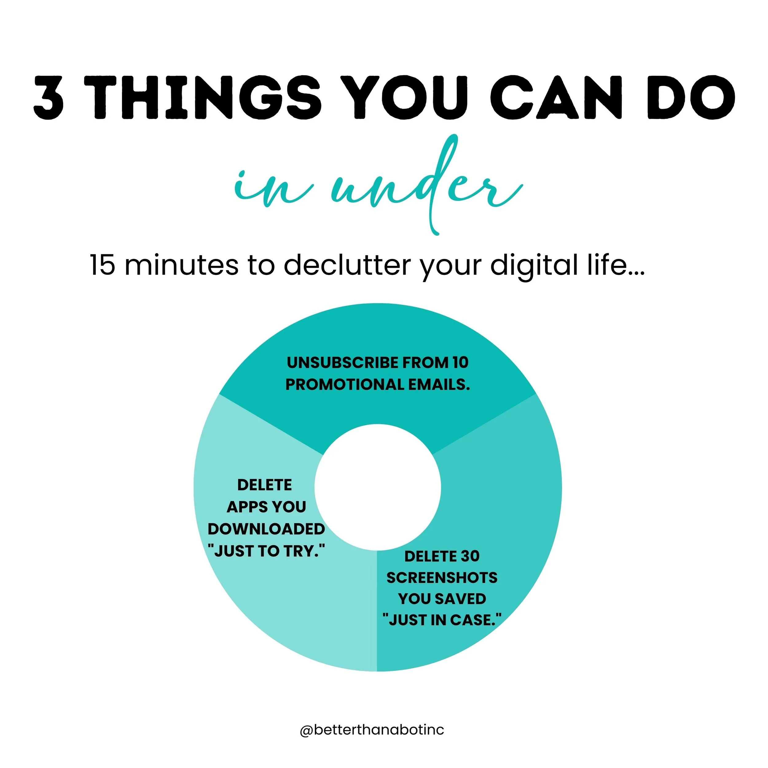 One of the most common things I see when helping clients get organized is digital clutter that&rsquo;s been accumulating for months, or even years. 

The more organized your digital life is, the less time you spend searching for information and the e