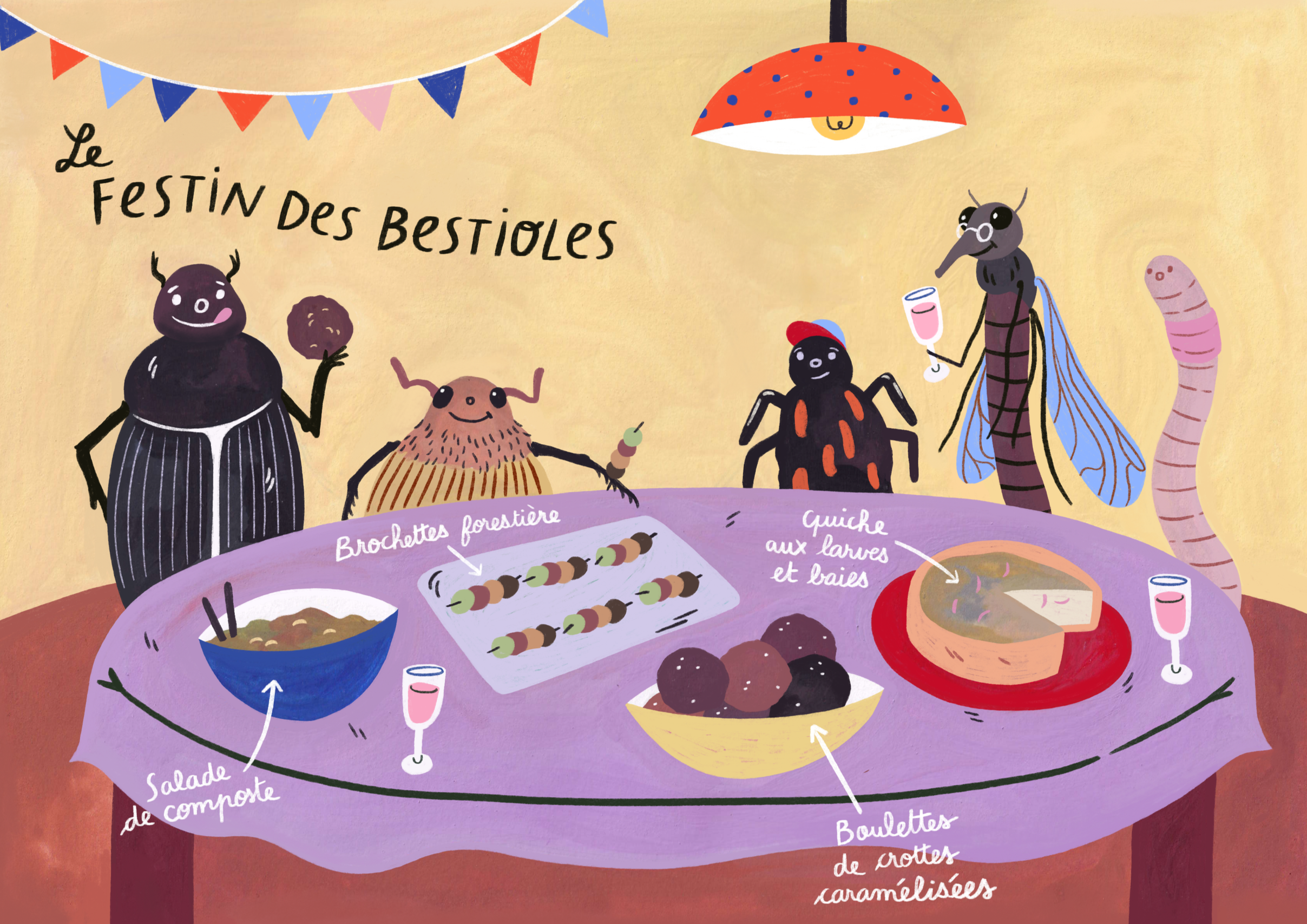 Les p'tites bêtes de Stéphanie Bertault