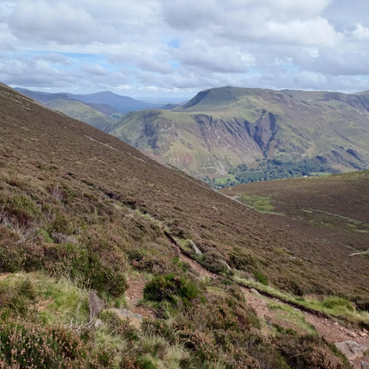 I go to the hills...