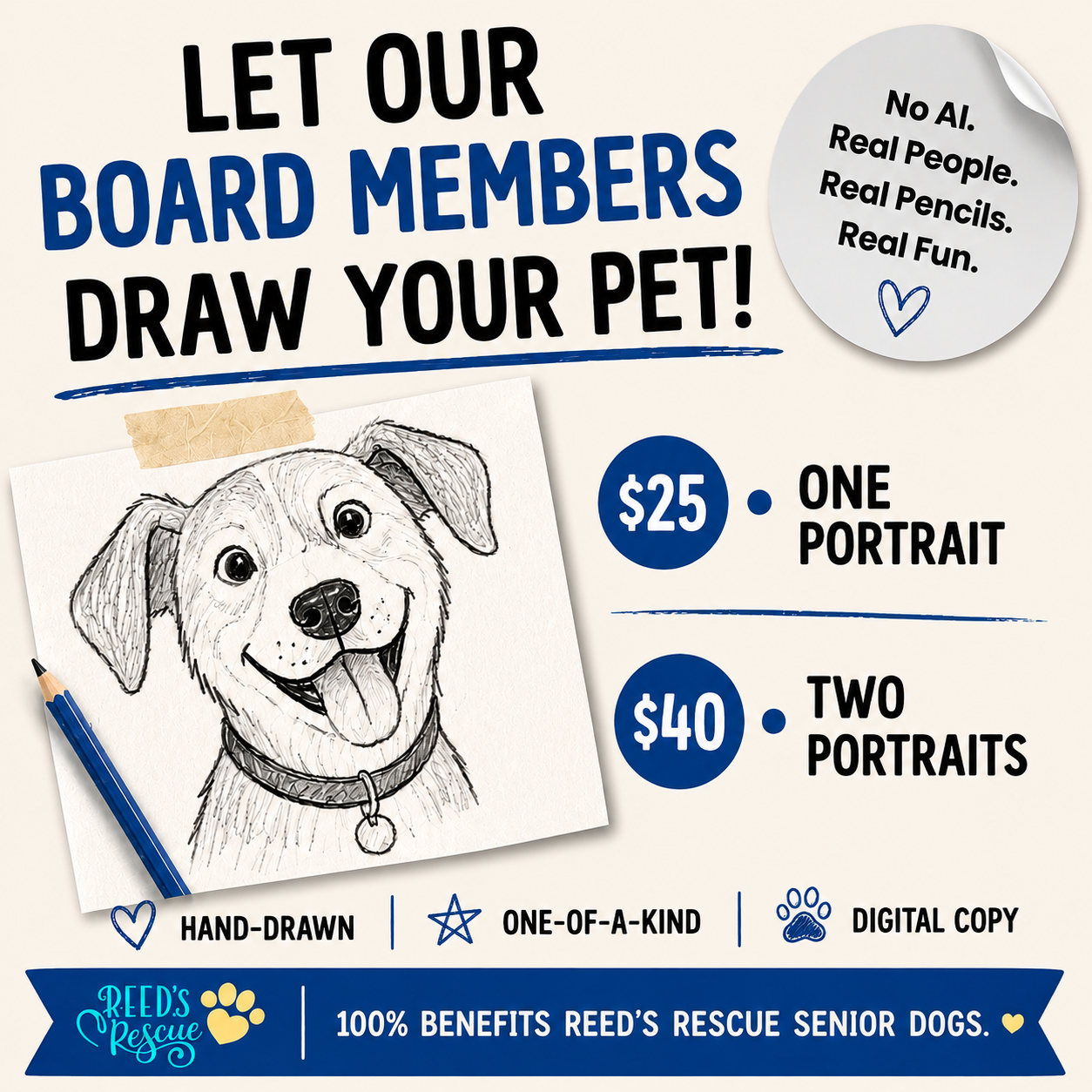 One of a Kind Pet Portrait
