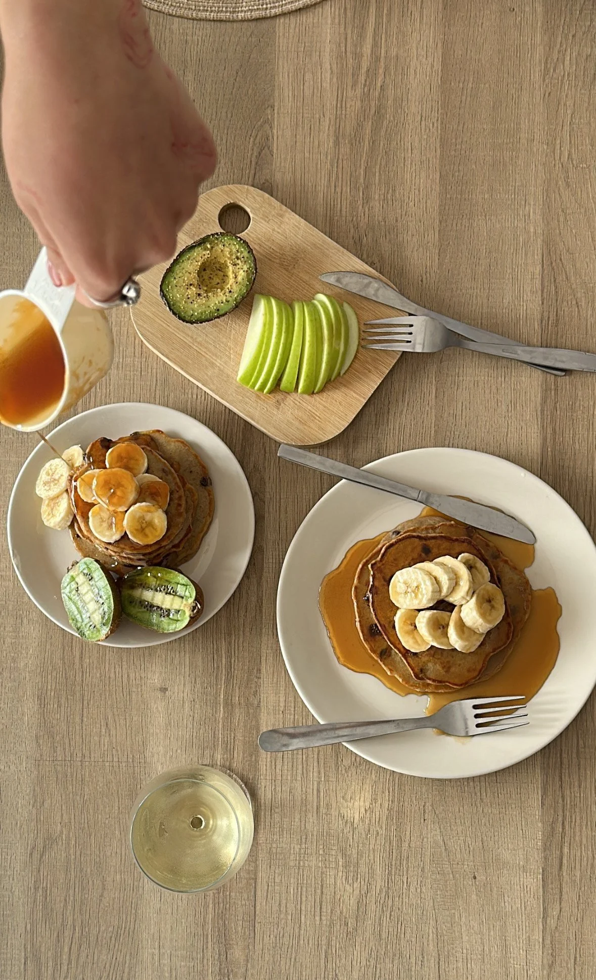 Healthy Banana Pancakes