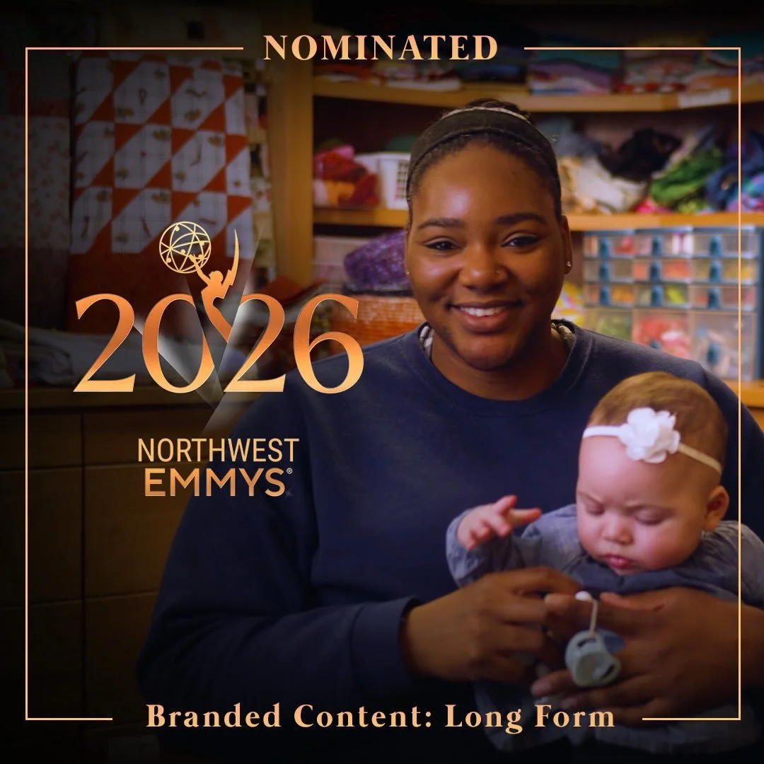 Well, well! My documentary for @thehrdc was just nominated for a Northwest Regional Emmy. 

Last year, before I premiered this film at HRDC&rsquo;s 50th Anniversary Celebration, I broke down in tears. I had just finished the final cut, and everything