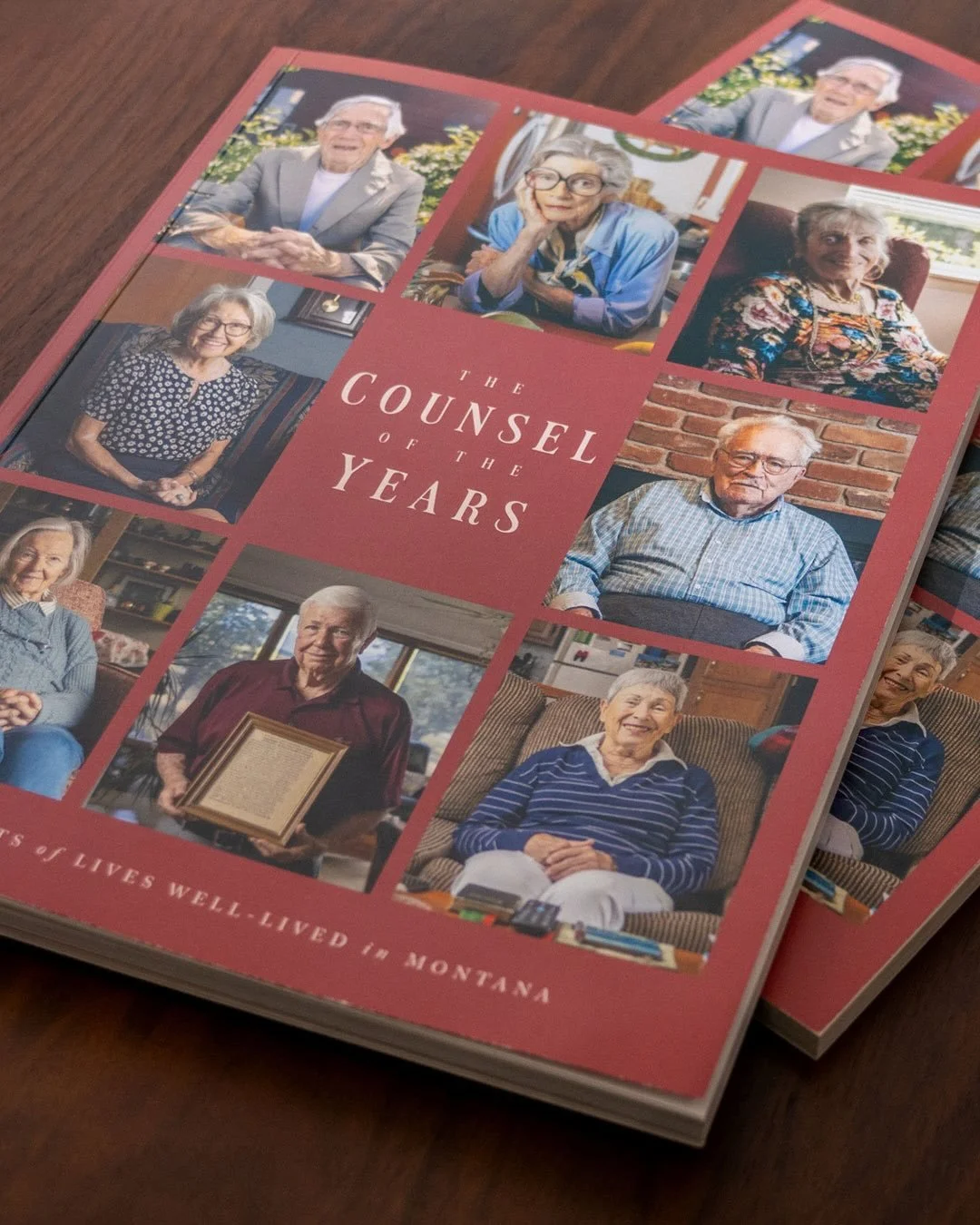 The Counsel of the Years is a book I made for @befriendersbozeman &mdash; all of my efforts donated to the organization. As a former volunteer and current board member, this is my way of lifting up an organization that does so much for everyone else.