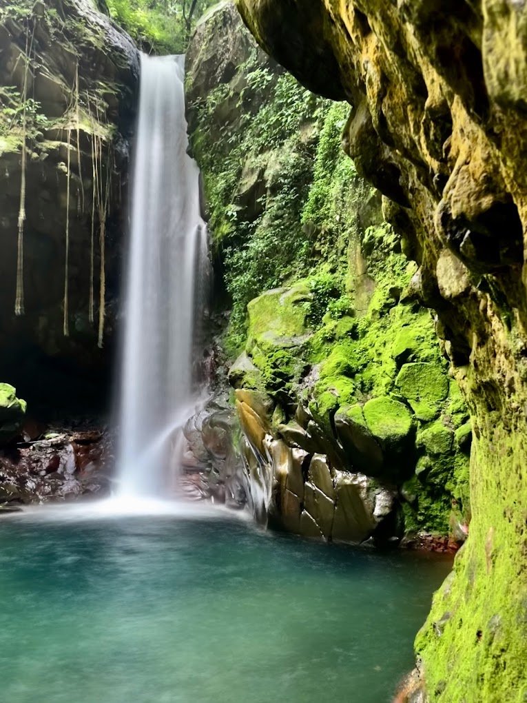costa rica yoga retreat waterfall hike