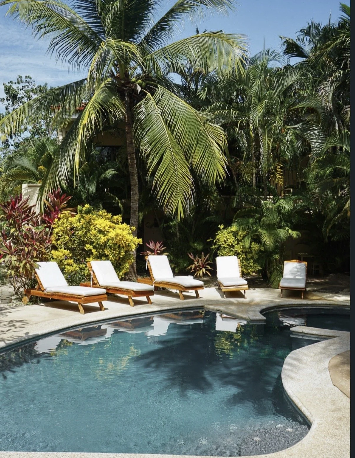 hotel with pool yoga retreat