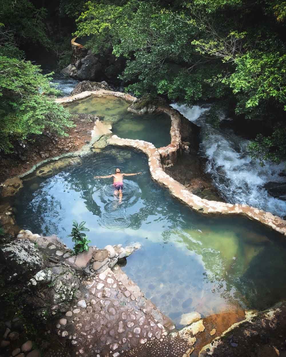 yoga and hot springs